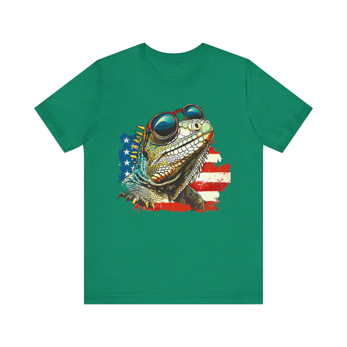 Cool Iguana Unisex Jersey Tee - Casual Everyday Wear - Great for Reptile Lovers
