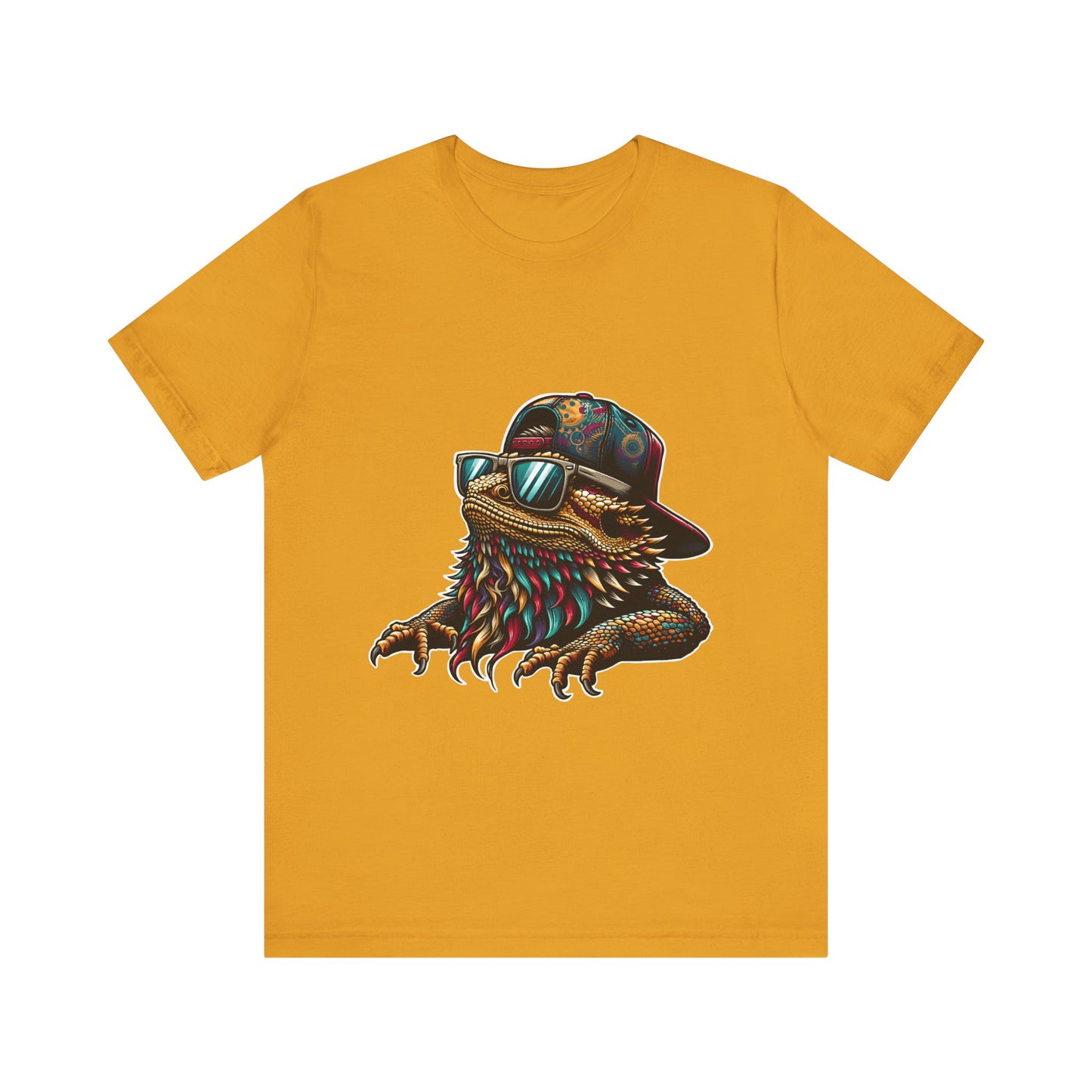 Stylin' Beardie Unisex Jersey Tee - Casual Everyday Wear - Great for Reptile Lovers