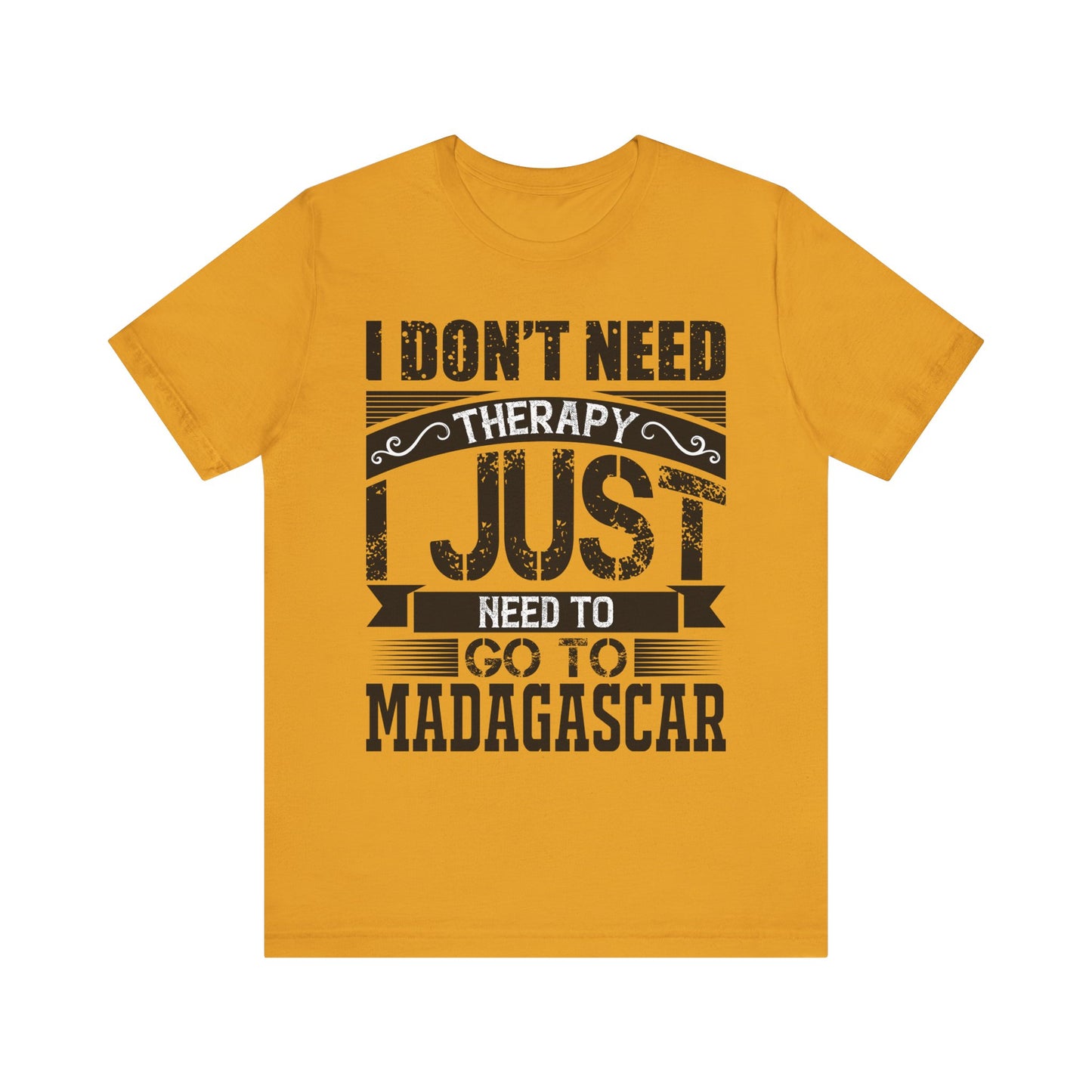 Go to Madagascar Unisex Jersey Tee - Casual Everyday Wear - Great for Reptile Lovers