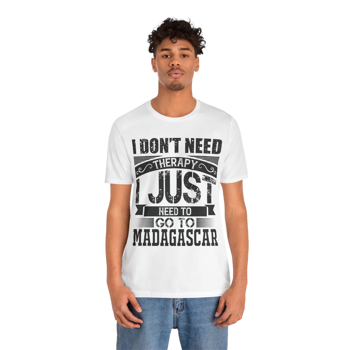 Go to Madagascar Unisex Jersey Tee - Casual Everyday Wear - Great for Reptile Lovers