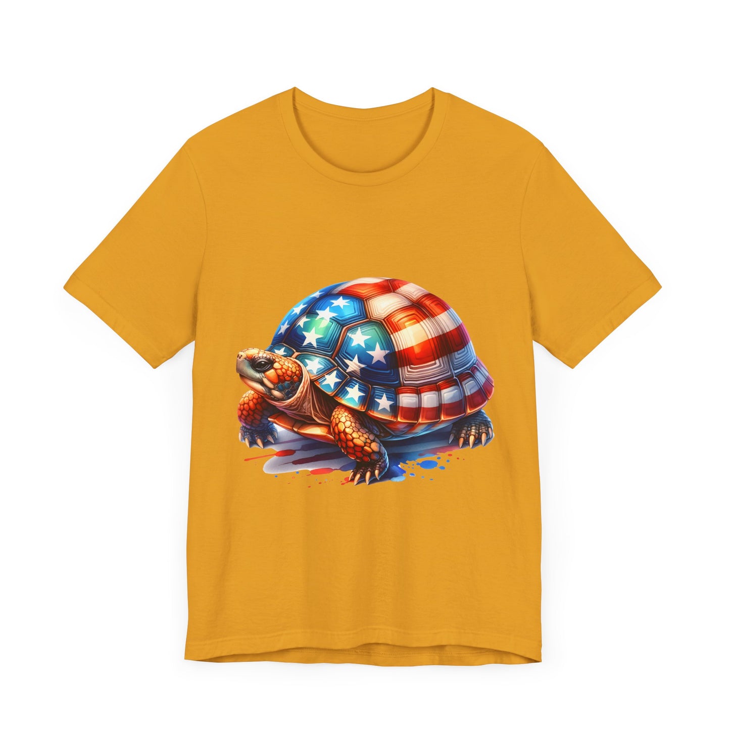 American Turtle Unisex Jersey Tee - Casual Everyday Wear - Great for Reptile Lovers
