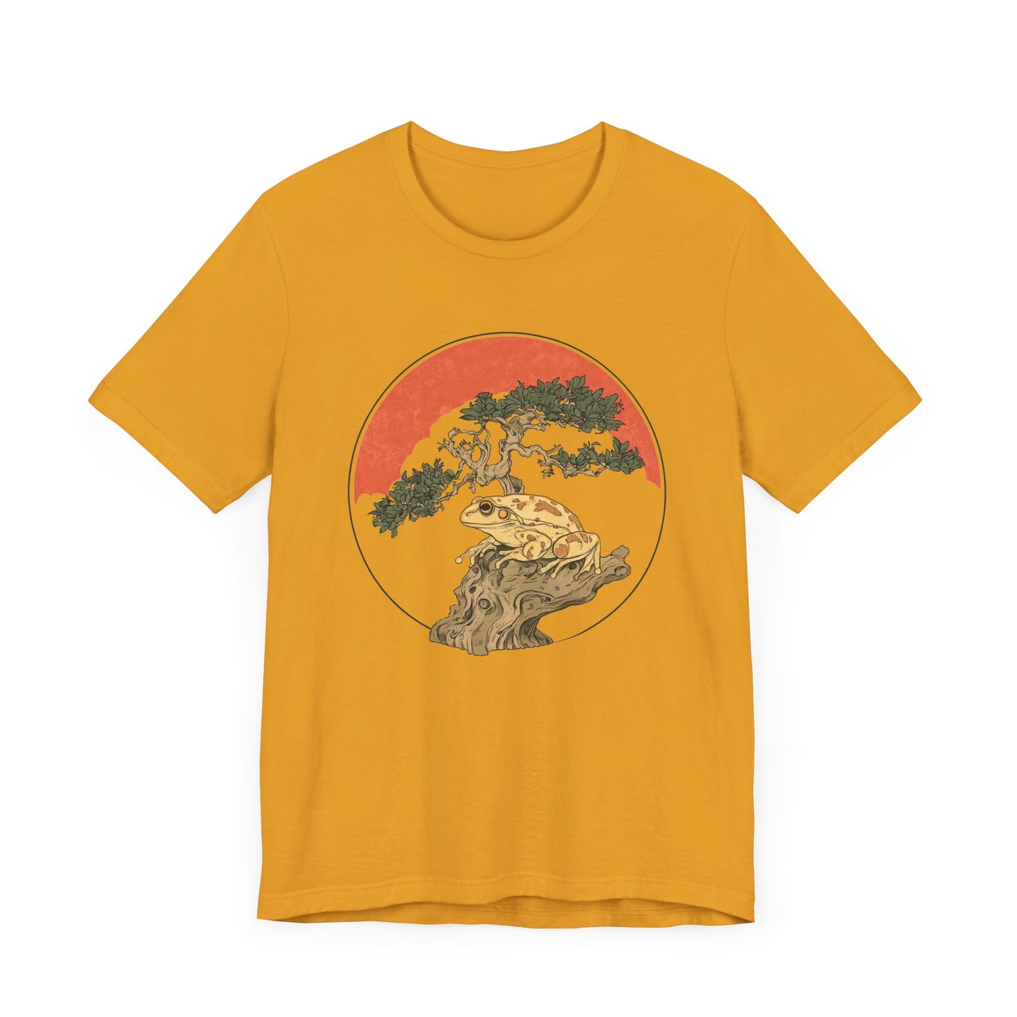 Bonsai Frog Unisex Jersey Tee - Casual Everyday Wear - Great for Reptile Lovers