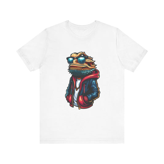 Cool Beardie Unisex Jersey Tee - Casual Everyday Wear - Great for Reptile Lovers