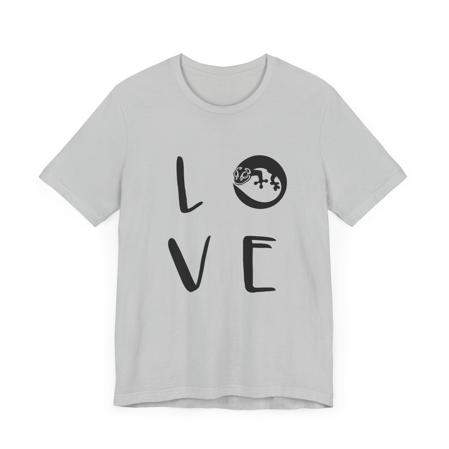 Lizard Love Unisex Jersey Tee - Casual Everyday Wear - Great for Reptile Lovers