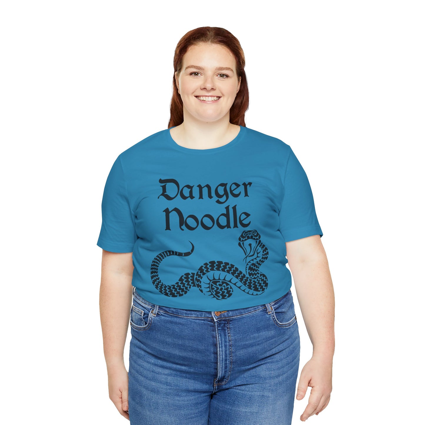 Danger Noodle Unisex Jersey Tee - Casual Everyday Wear - Great for Reptile Lovers