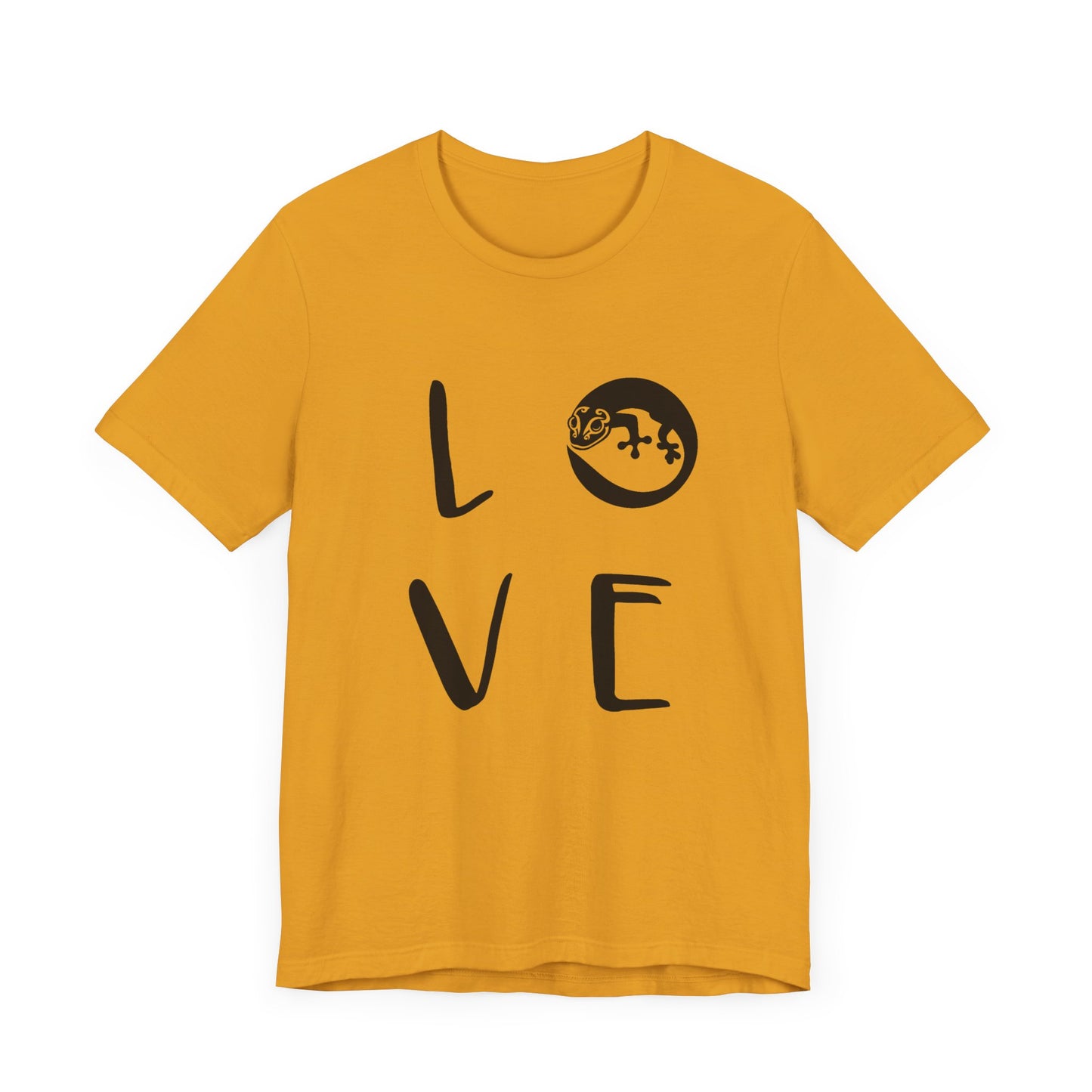 Lizard Love Unisex Jersey Tee - Casual Everyday Wear - Great for Reptile Lovers