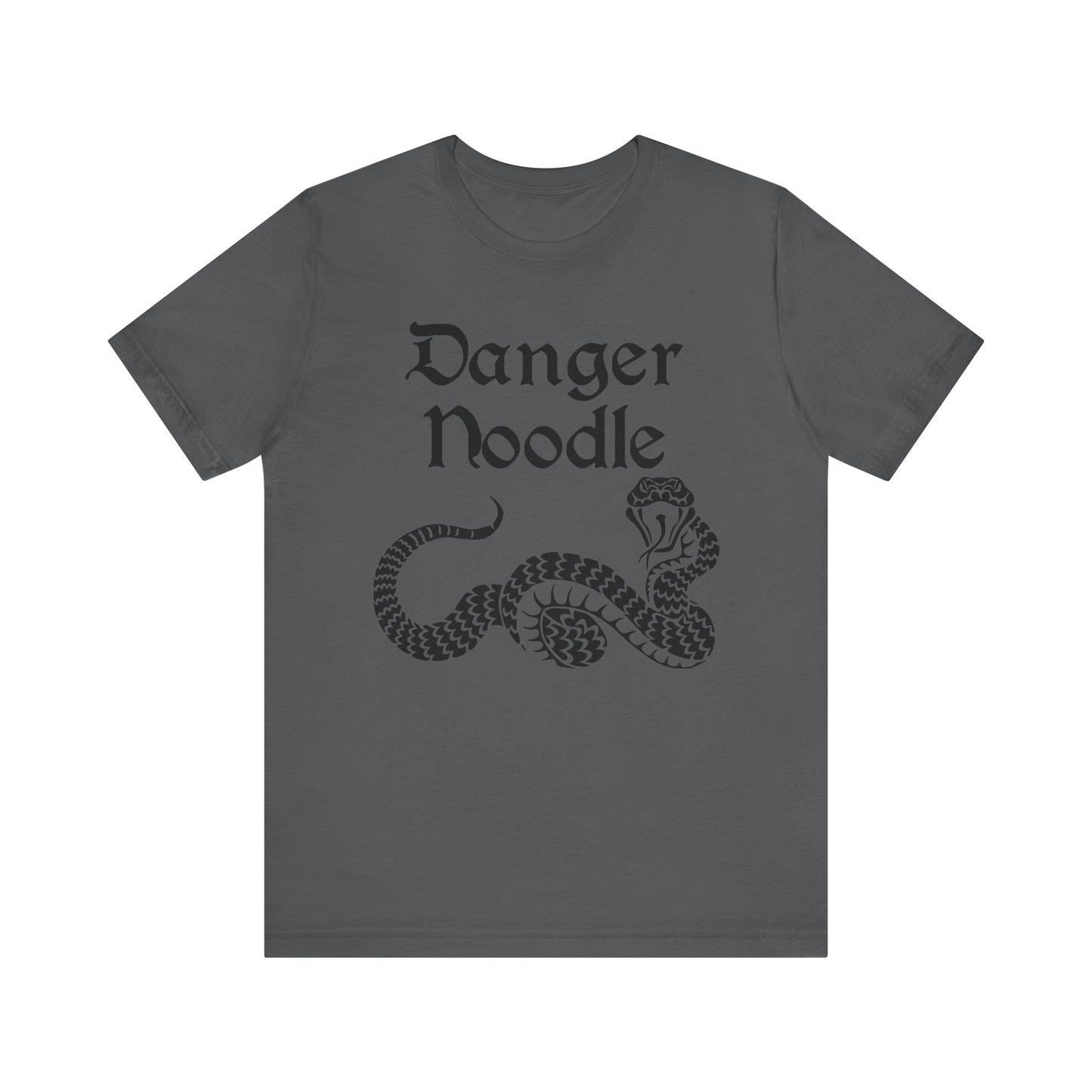 Danger Noodle Unisex Jersey Tee - Casual Everyday Wear - Great for Reptile Lovers