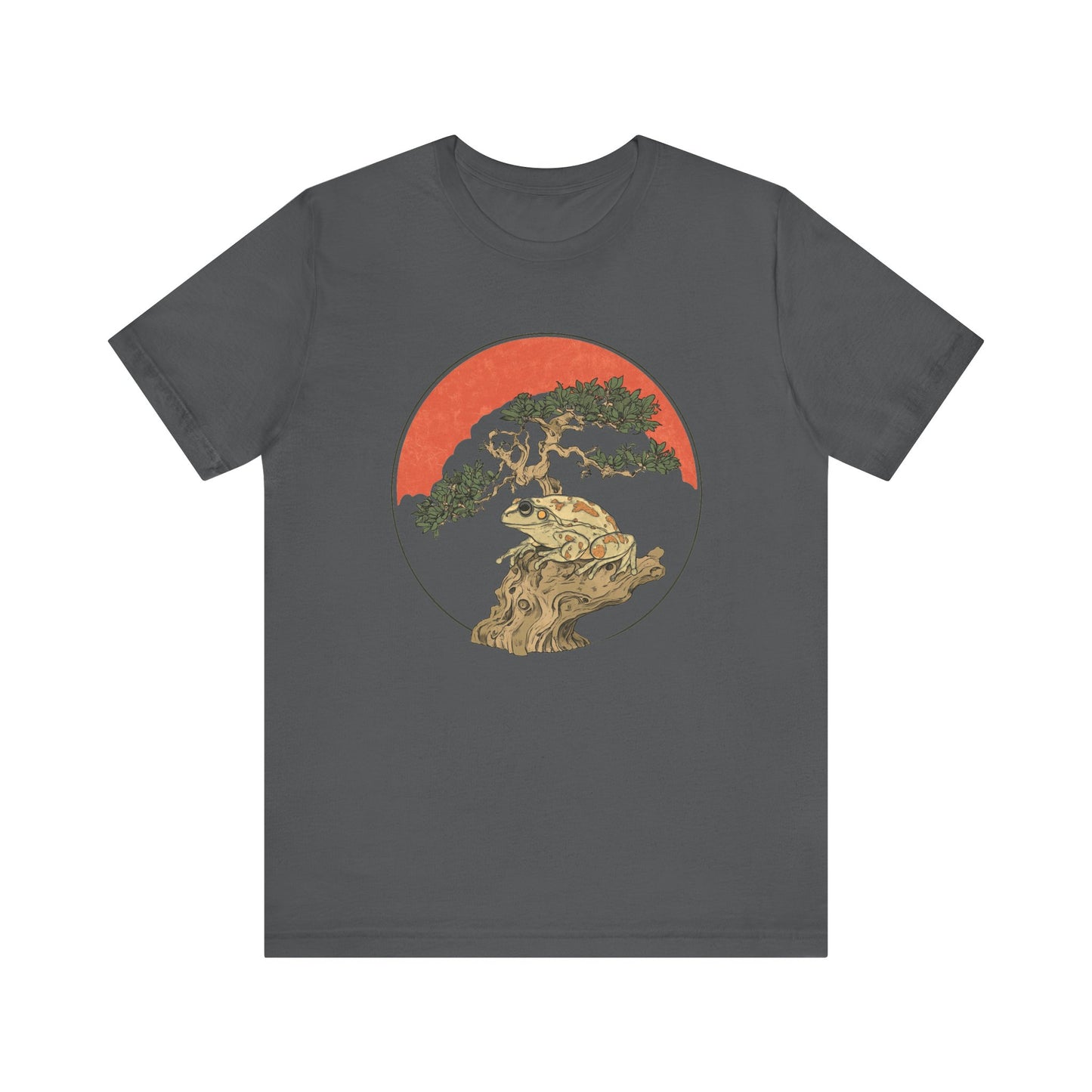 Bonsai Frog Unisex Jersey Tee - Casual Everyday Wear - Great for Reptile Lovers