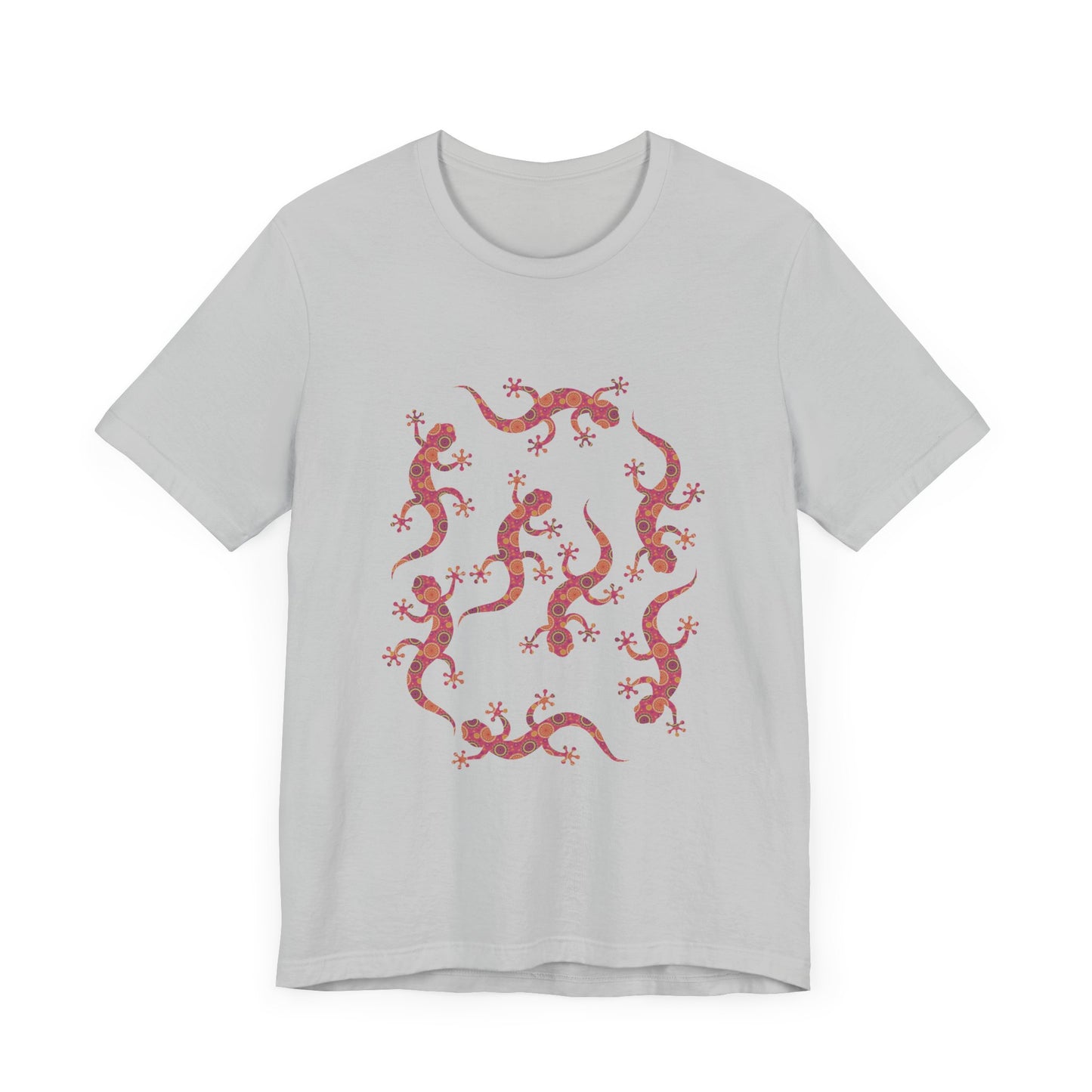 Lots of Geckos Unisex Jersey Tee - Casual Everyday Wear - Great for Reptile Lovers