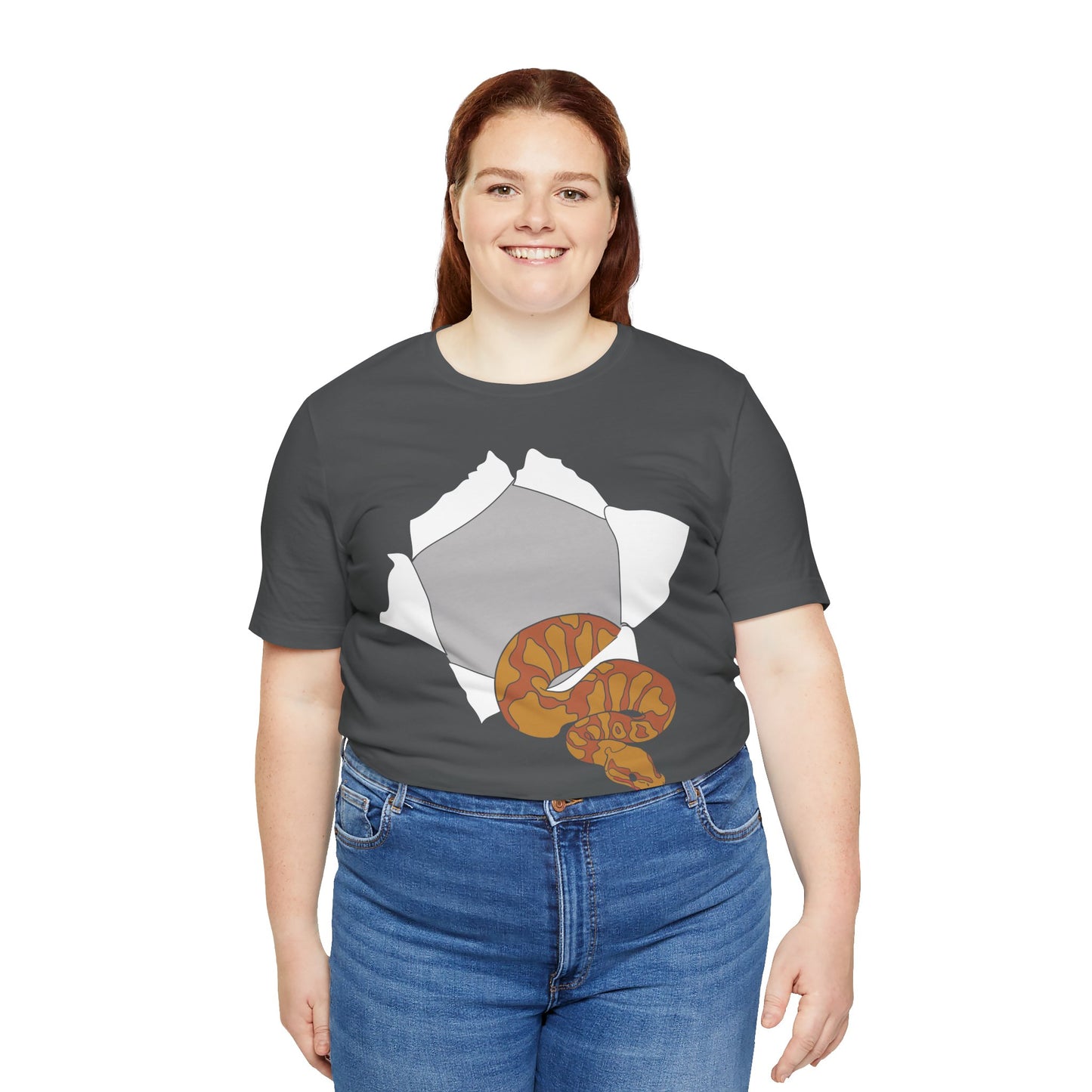 Snake Escape Unisex Jersey Tee - Casual Everyday Wear - Great for Reptile Lovers