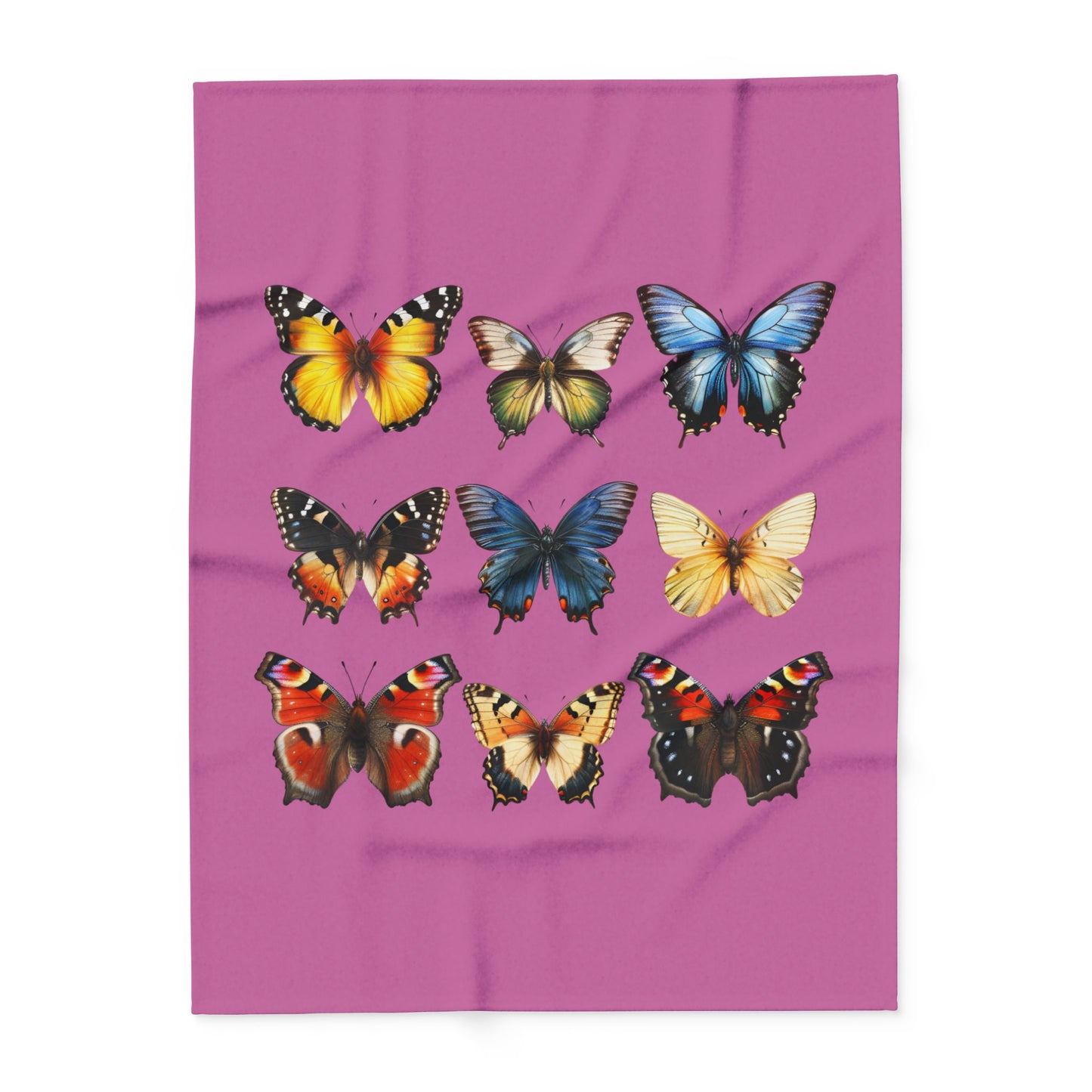 Butterflies Cozy Arctic Fleece Blanket | Perfect for Home Decor, Gifting, and Cozy Nights - Snuggle up with a Butterfly