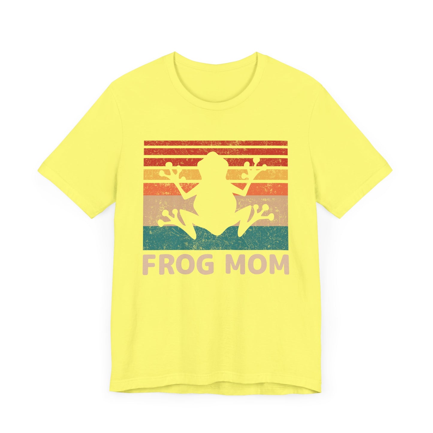 "Frog Mom" Unisex Jersey Tee - Casual Everyday Wear - Great for Reptile Lovers