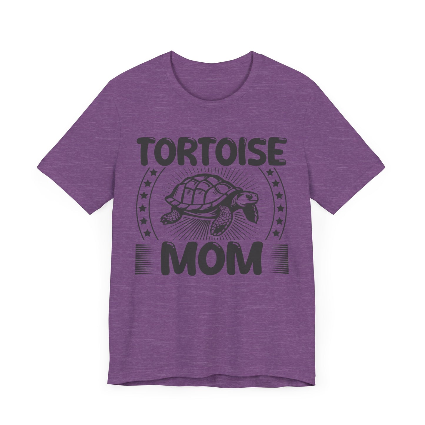 "Tortoise Mom" Unisex Jersey Tee - Casual Everyday Wear - Great for Reptile Lovers