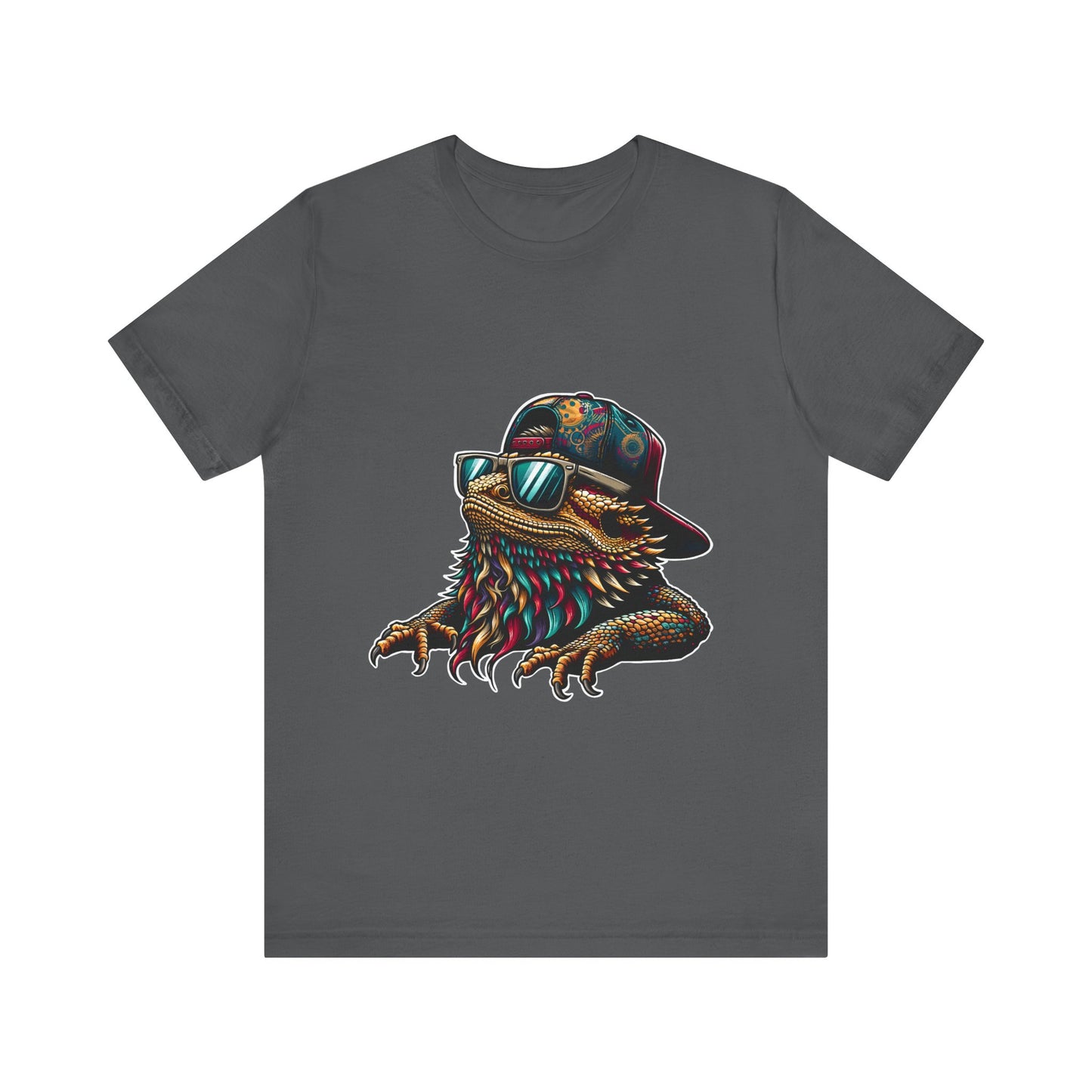 Stylin' Beardie Unisex Jersey Tee - Casual Everyday Wear - Great for Reptile Lovers