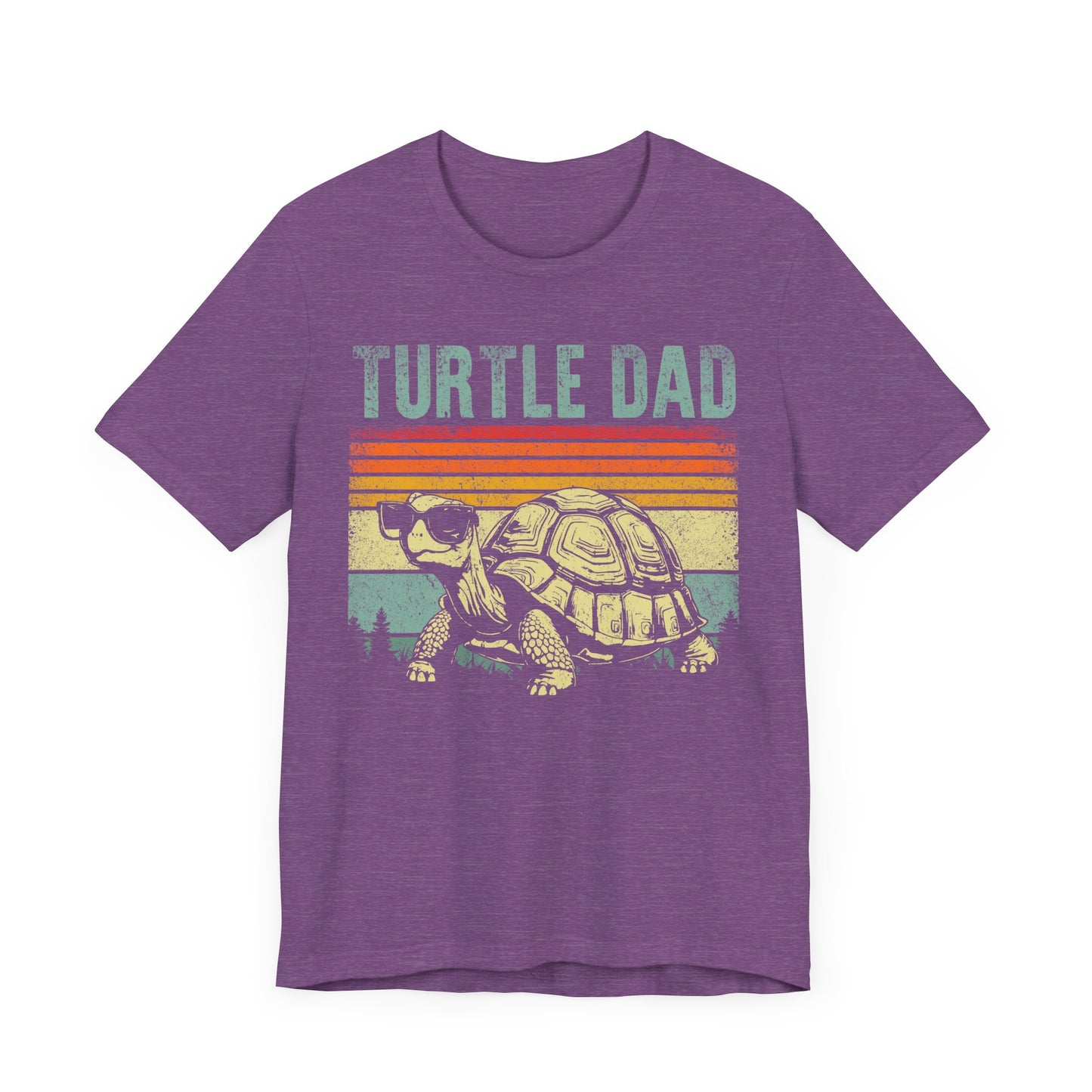 "Turtle Dad" Unisex Jersey Tee - Casual Everyday Wear - Great for Reptile Lovers