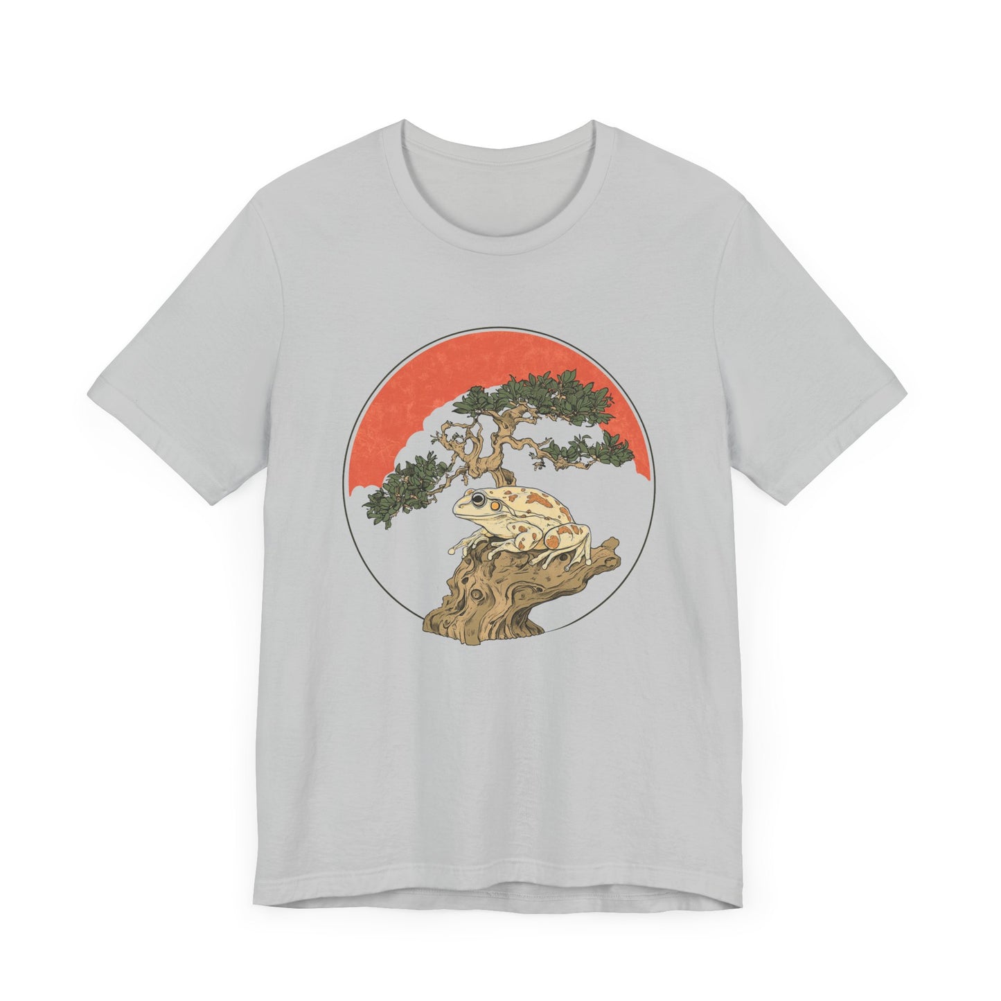 Bonsai Frog Unisex Jersey Tee - Casual Everyday Wear - Great for Reptile Lovers