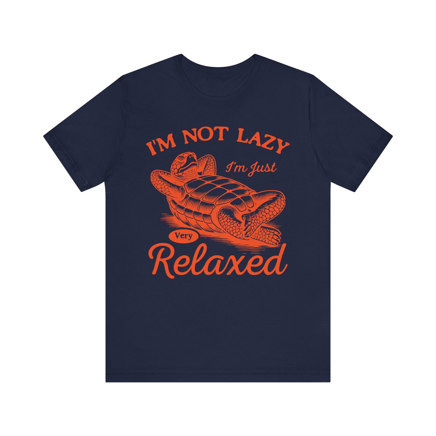 "I'm Not Lazy" Unisex Jersey Tee - Casual Everyday Wear - Great for Reptile Lovers