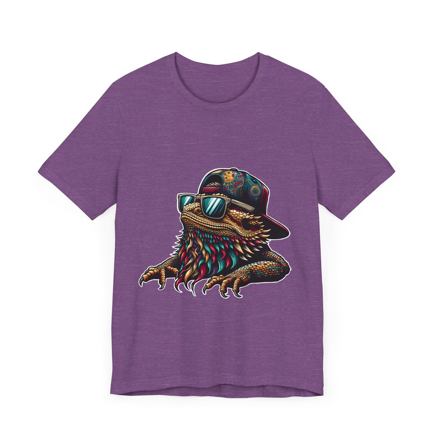 Stylin' Beardie Unisex Jersey Tee - Casual Everyday Wear - Great for Reptile Lovers