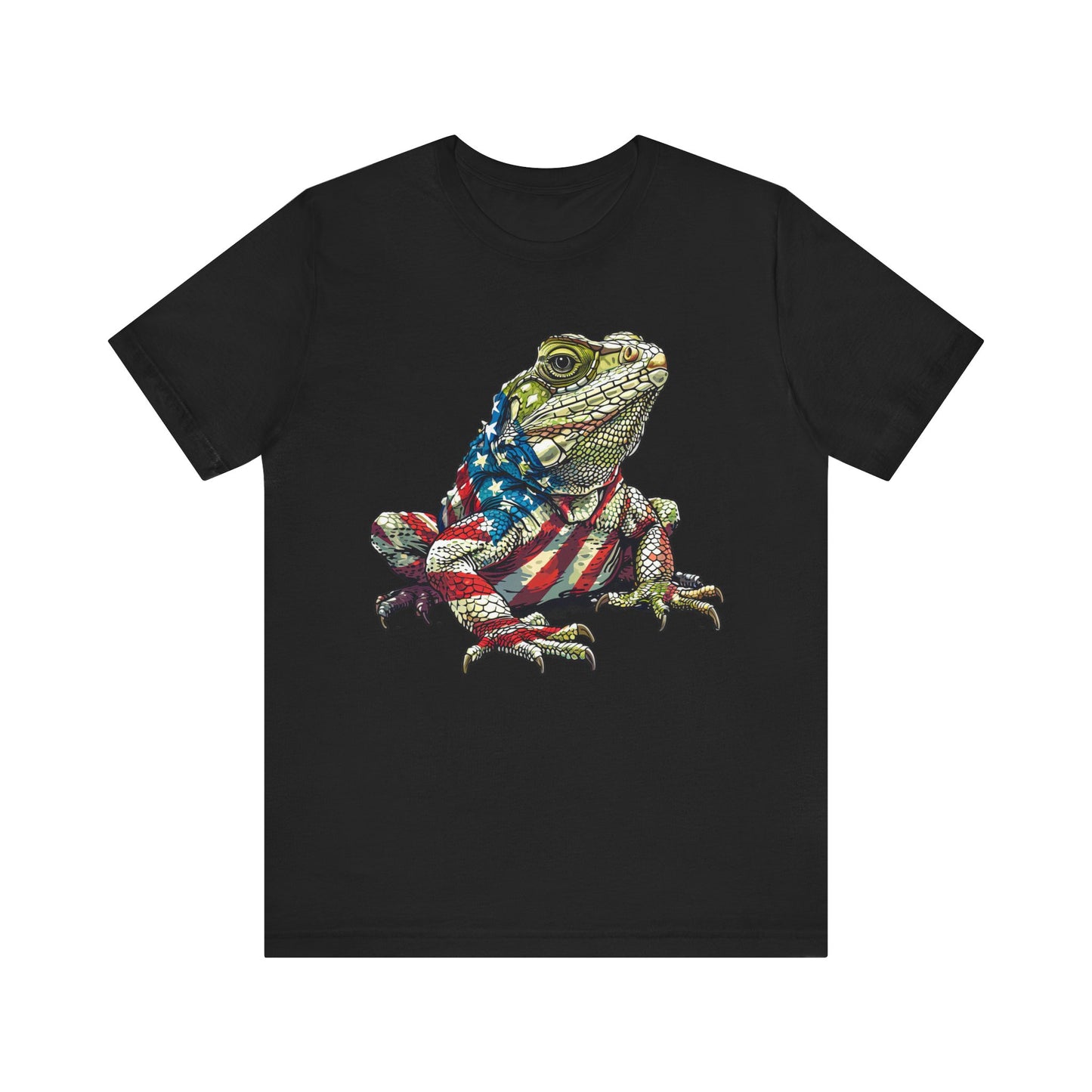 American Iquana Unisex Jersey Tee - Casual Everyday Wear - Great for Reptile Lovers