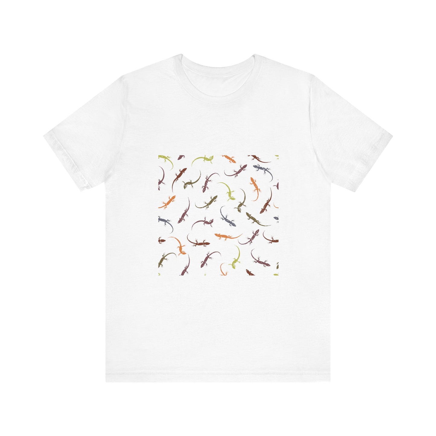 Lots of Lizards Unisex Jersey Tee - Casual Everyday Wear - Great for Reptile Lovers