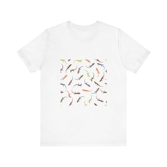 Lots of Lizards Unisex Jersey Tee - Casual Everyday Wear - Great for Reptile Lovers
