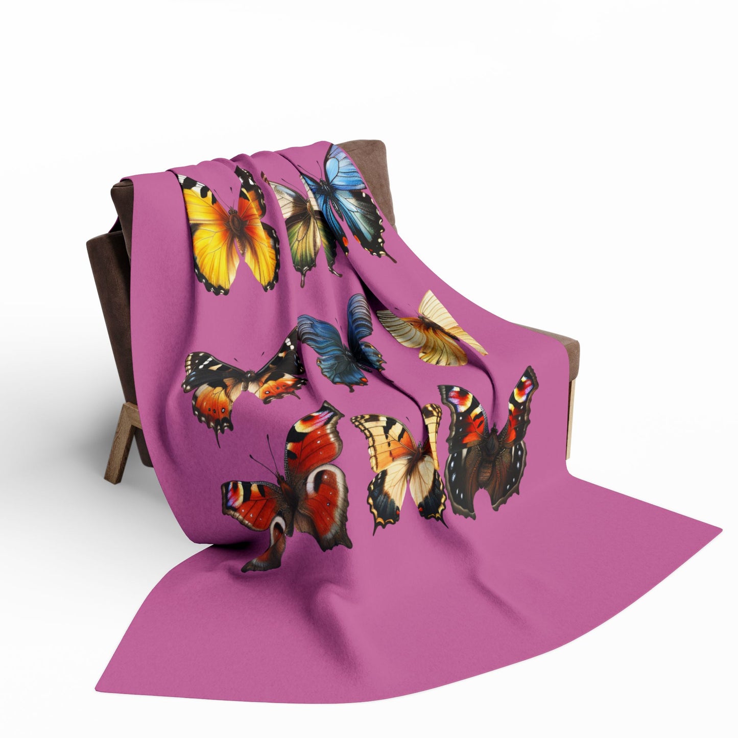Butterflies Cozy Arctic Fleece Blanket | Perfect for Home Decor, Gifting, and Cozy Nights - Snuggle up with a Butterfly