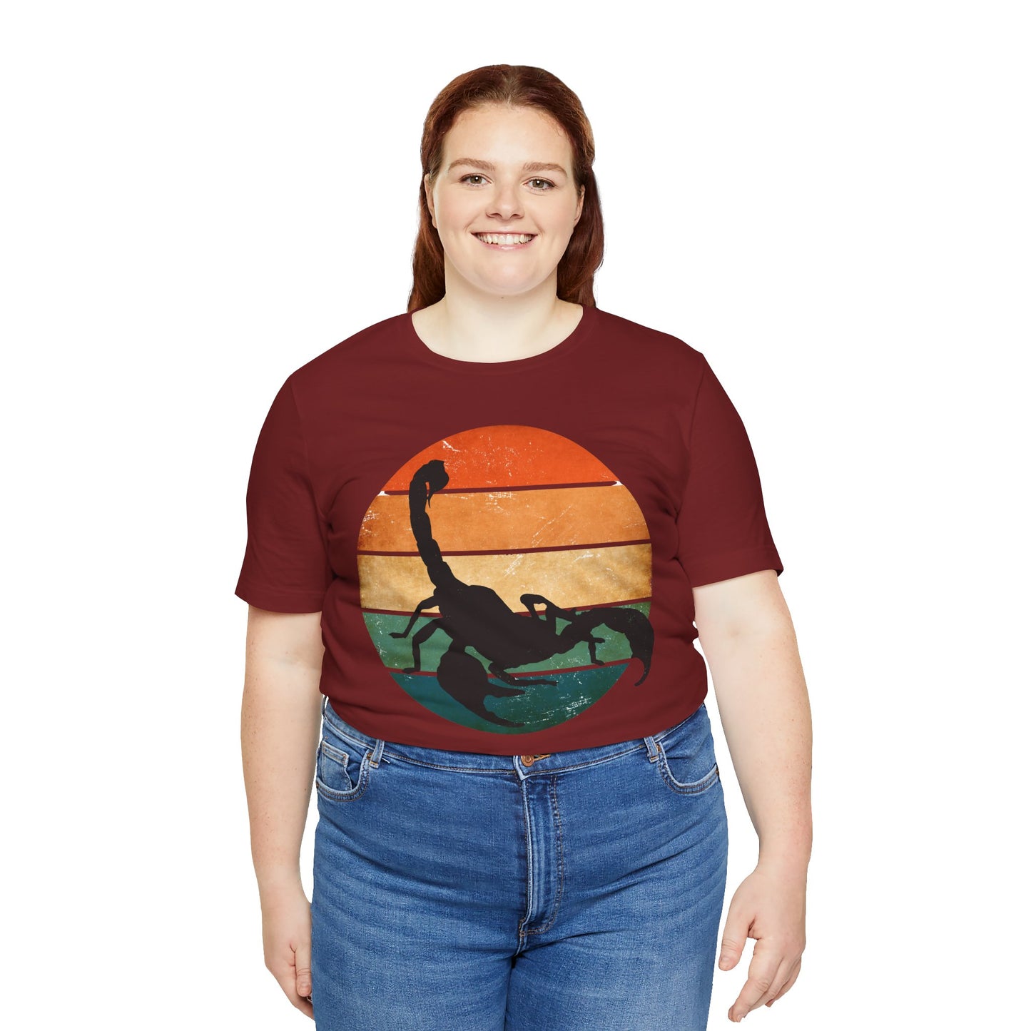 Scorpion Sunrise Unisex Jersey Tee - Casual Everyday Wear - Great for Reptile Lovers