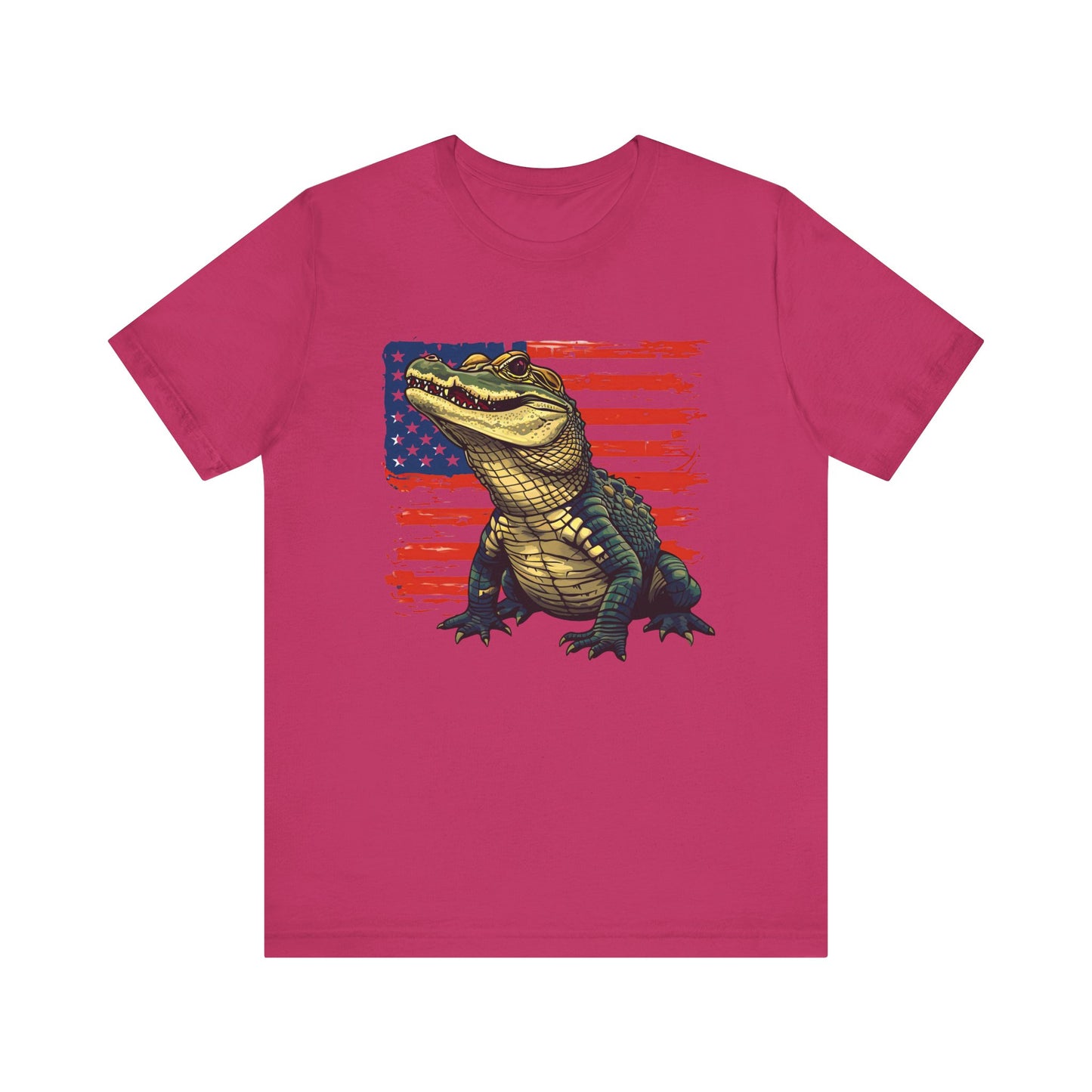 American Gator Unisex Jersey Tee - Casual Everyday Wear - Great for Reptile Lovers