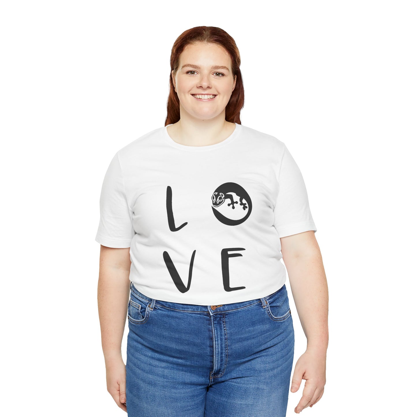 Lizard Love Unisex Jersey Tee - Casual Everyday Wear - Great for Reptile Lovers