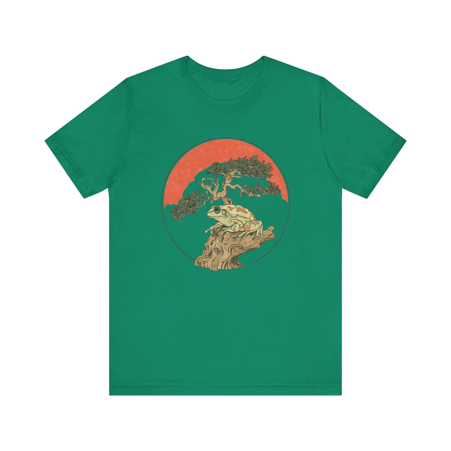 Bonsai Frog Unisex Jersey Tee - Casual Everyday Wear - Great for Reptile Lovers