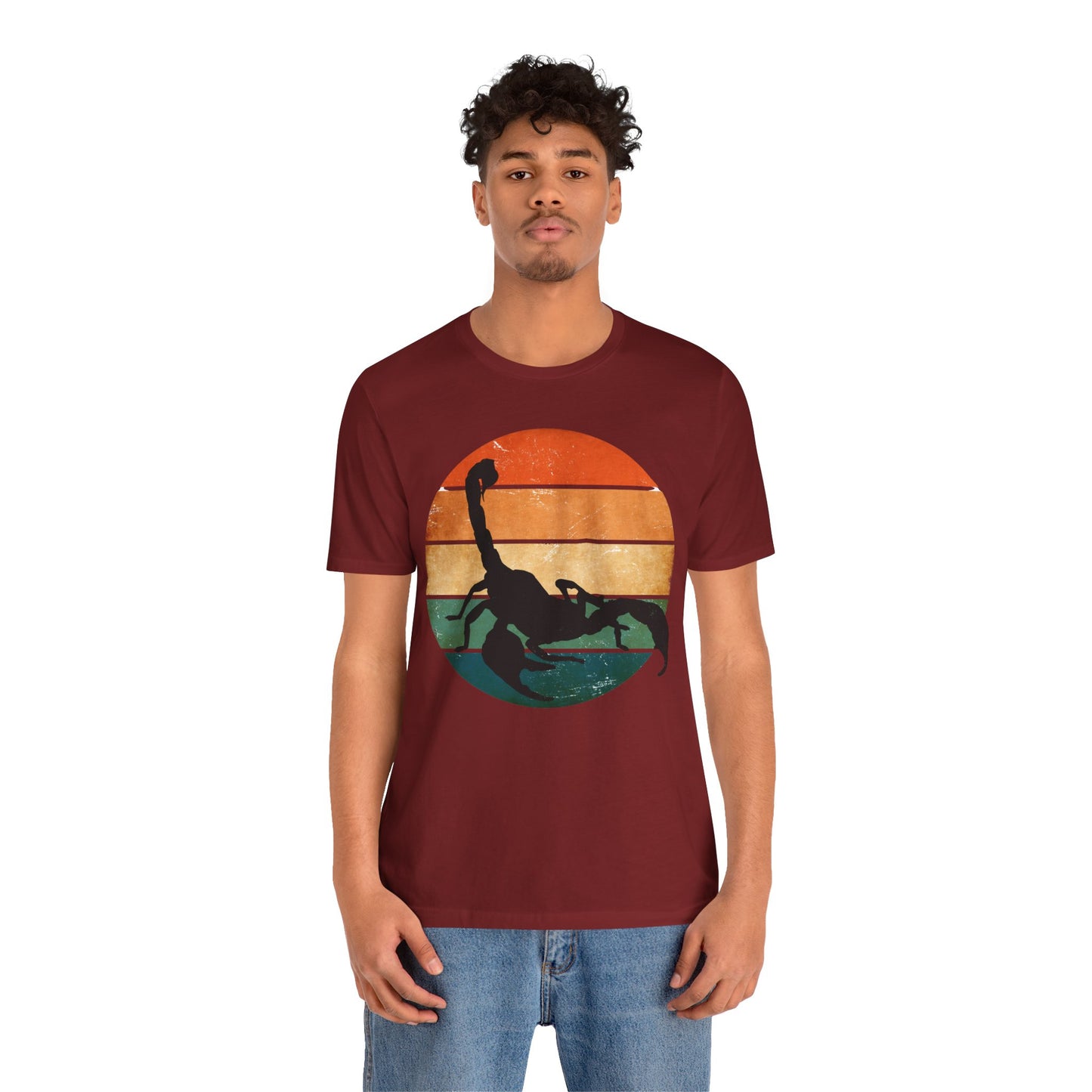 Scorpion Sunrise Unisex Jersey Tee - Casual Everyday Wear - Great for Reptile Lovers