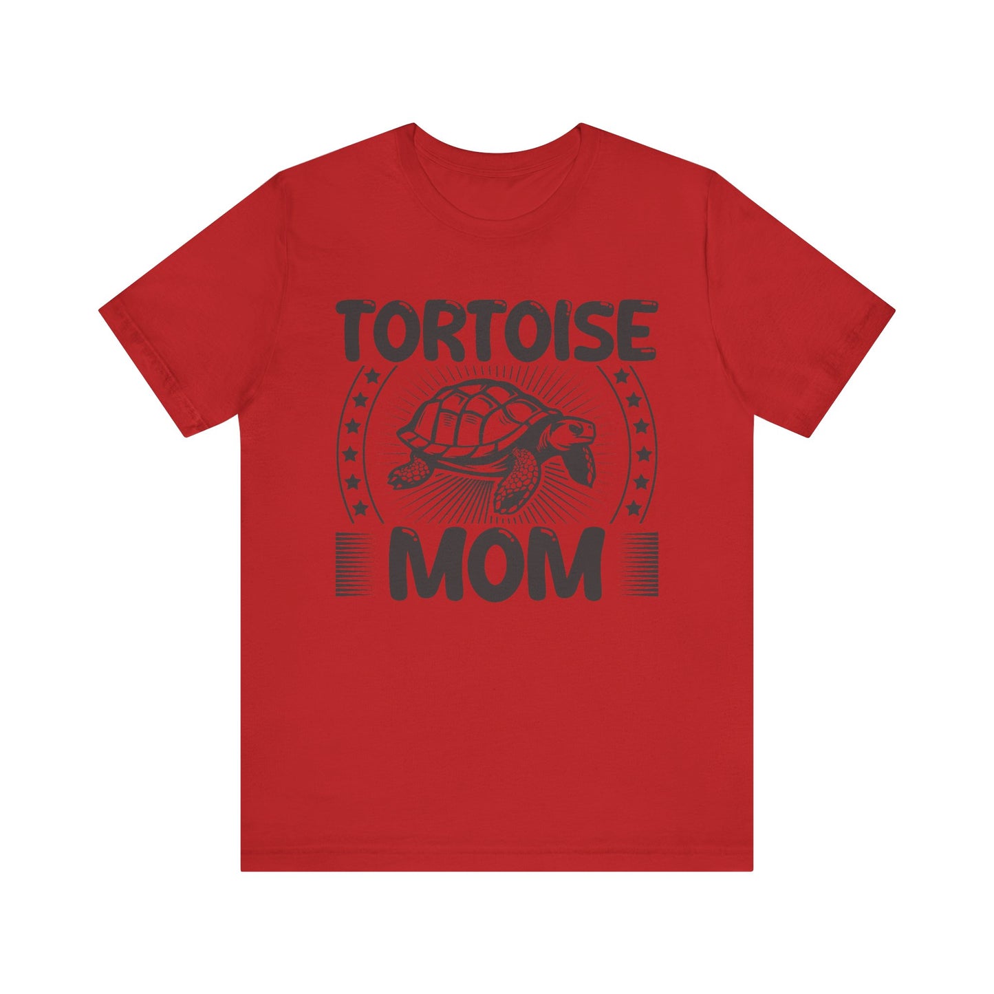 "Tortoise Mom" Unisex Jersey Tee - Casual Everyday Wear - Great for Reptile Lovers
