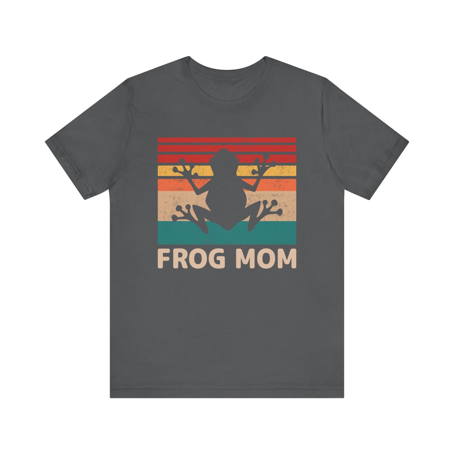 "Frog Mom" Unisex Jersey Tee - Casual Everyday Wear - Great for Reptile Lovers