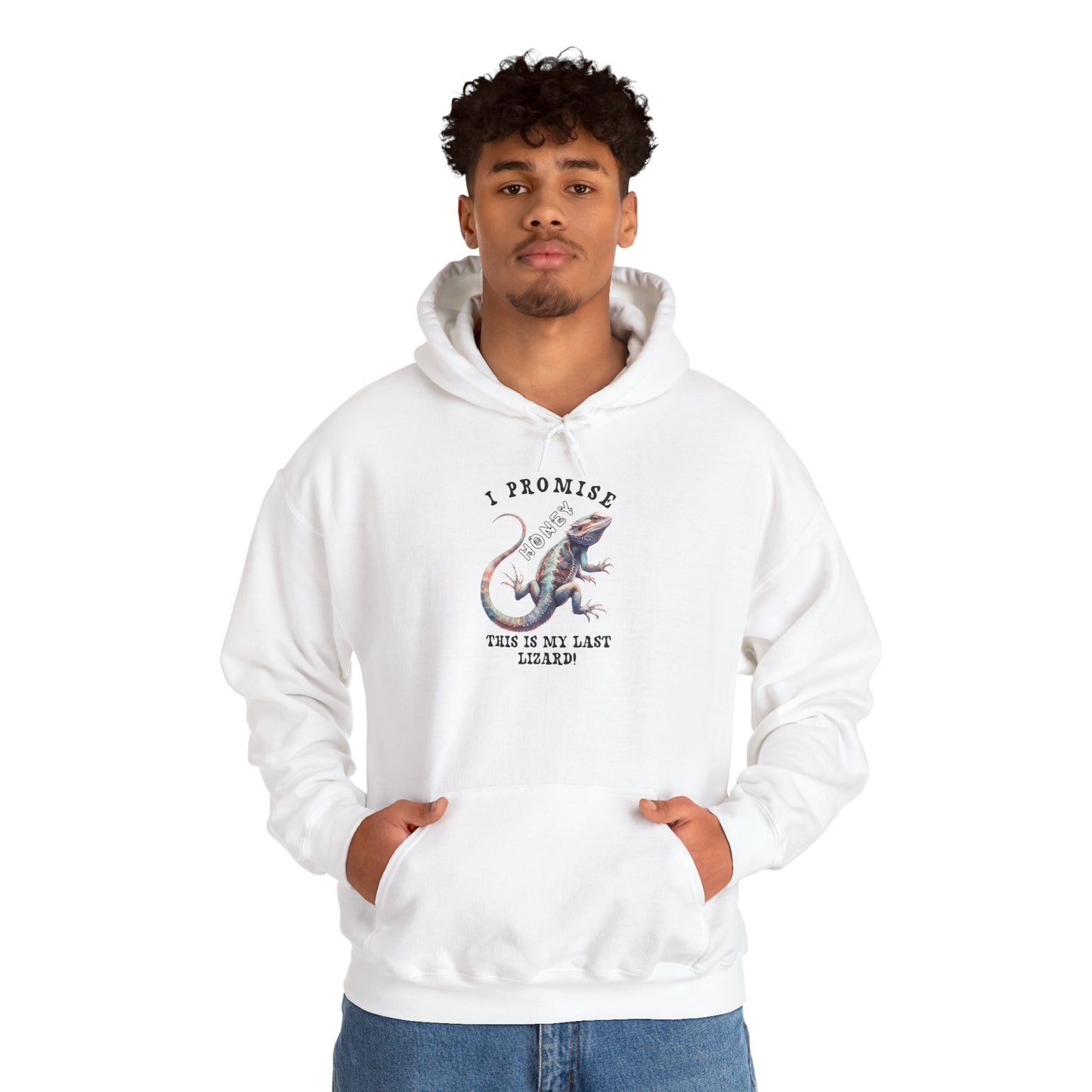 "Just One More Reptile" Cozy Unisex Hooded Sweatshirt with Bold Print - Great for Reptile Lovers