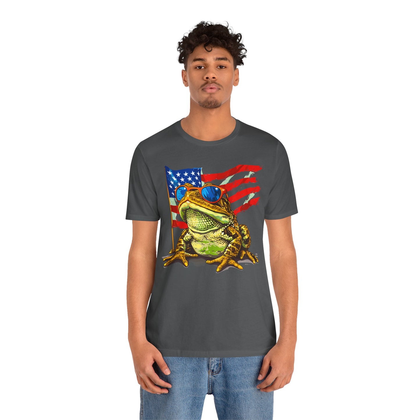 American Toad Unisex Jersey Tee - Casual Everyday Wear - Great for Reptile Lovers