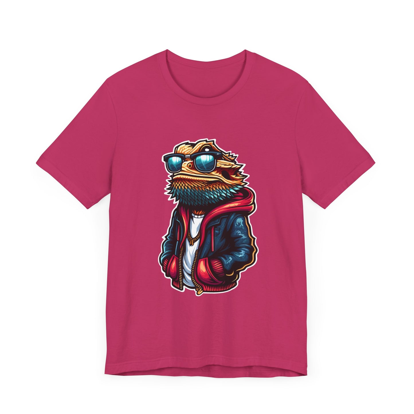 Cool Beardie Unisex Jersey Tee - Casual Everyday Wear - Great for Reptile Lovers