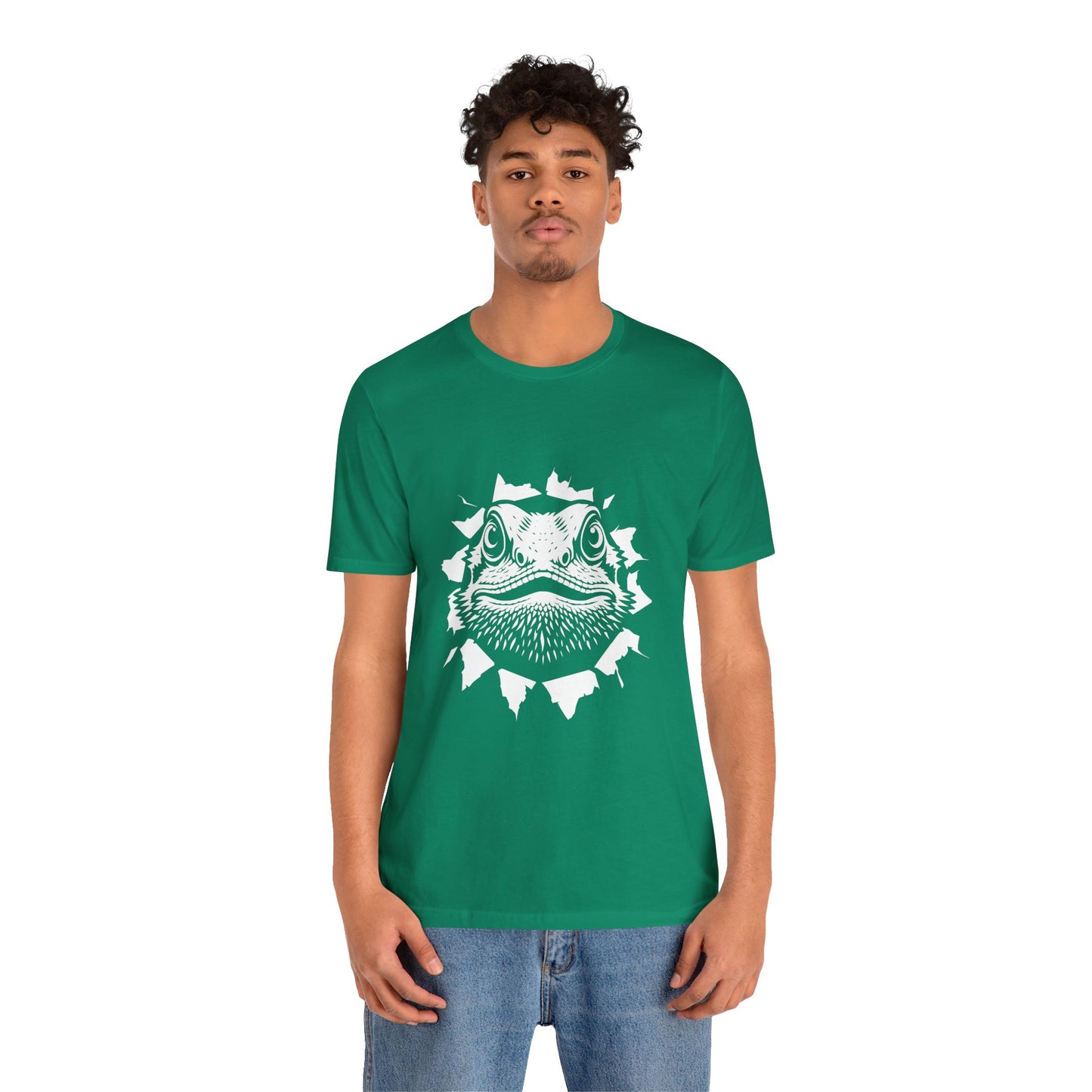 "Dragon Exit" Print Unisex Jersey Tee - Casual Everyday Wear - Great for Reptile Lovers