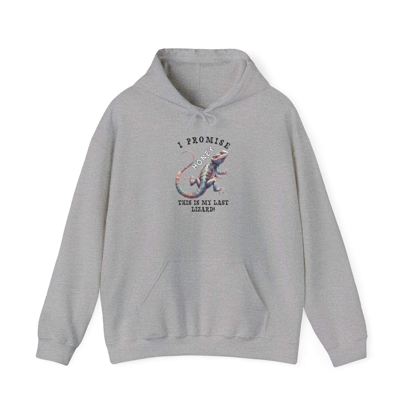 "Just One More Reptile" Cozy Unisex Hooded Sweatshirt with Bold Print - Great for Reptile Lovers