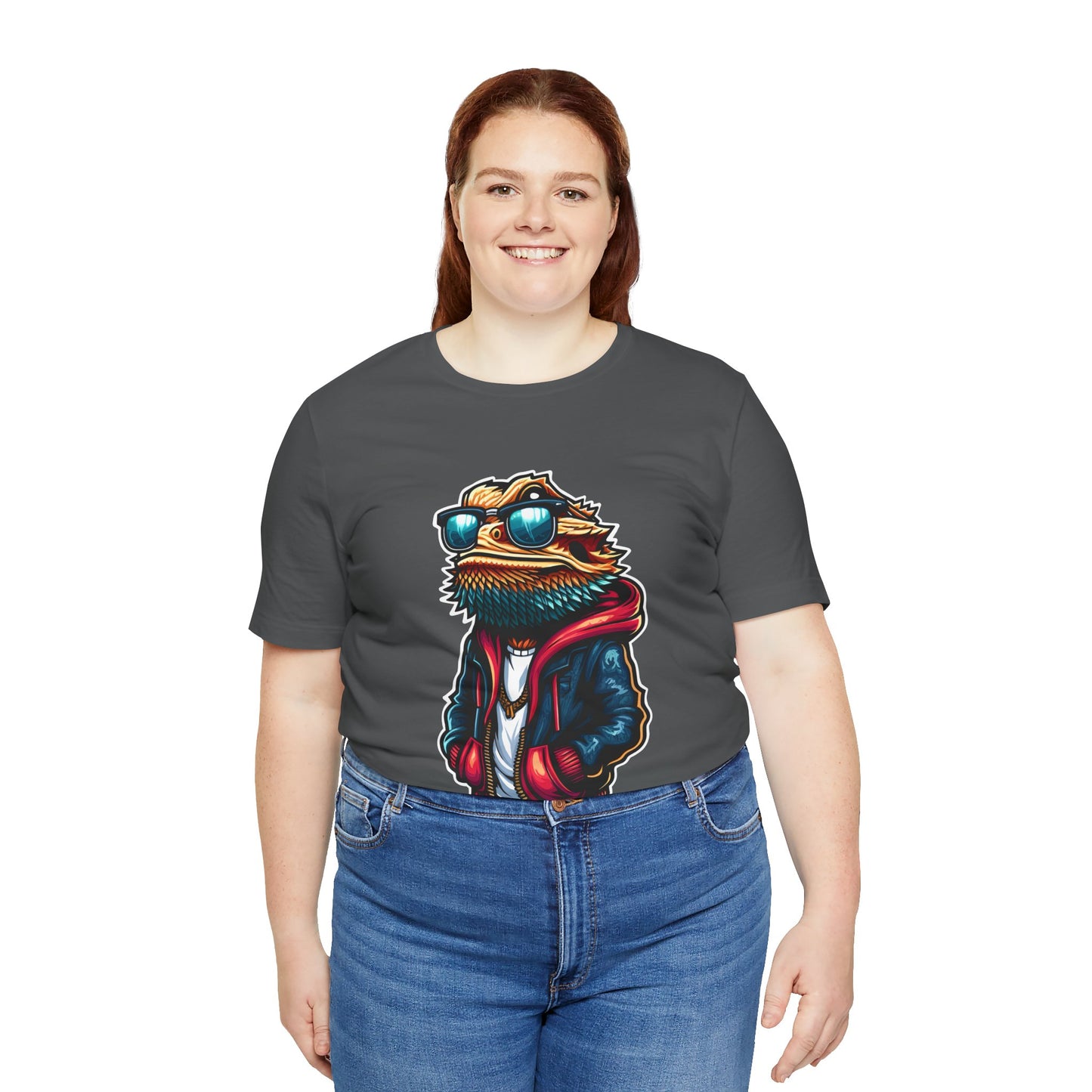 Cool Beardie Unisex Jersey Tee - Casual Everyday Wear - Great for Reptile Lovers
