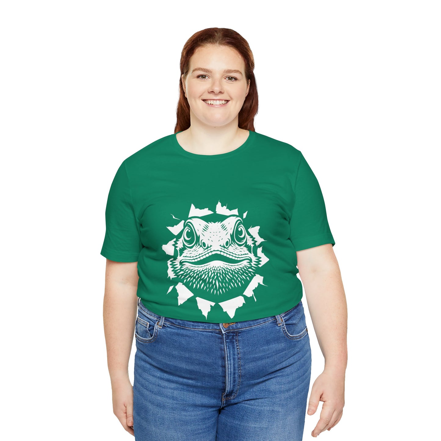 "Dragon Exit" Print Unisex Jersey Tee - Casual Everyday Wear - Great for Reptile Lovers