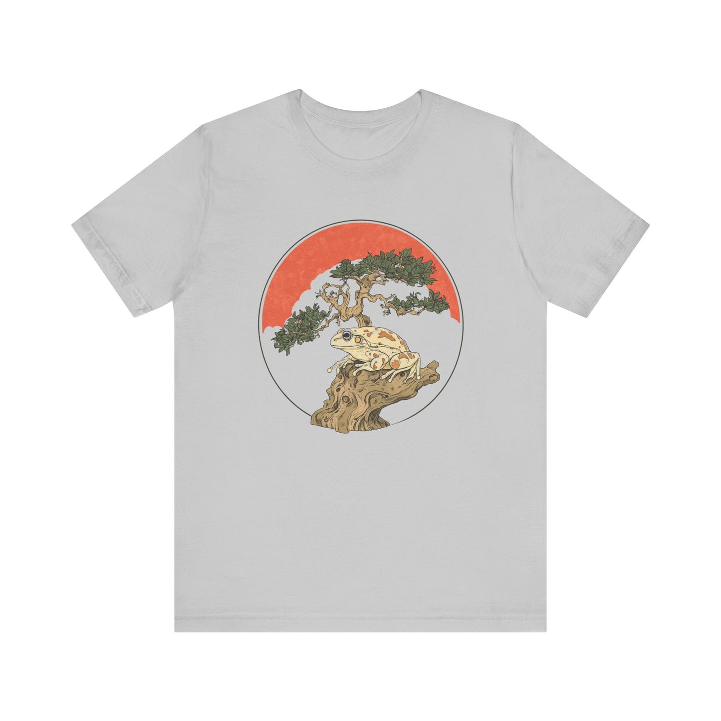 Bonsai Frog Unisex Jersey Tee - Casual Everyday Wear - Great for Reptile Lovers