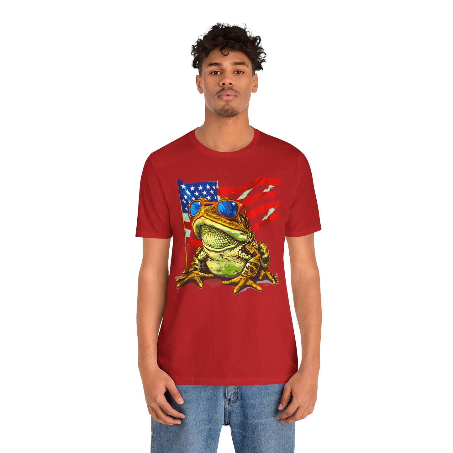 American Toad Unisex Jersey Tee - Casual Everyday Wear - Great for Reptile Lovers
