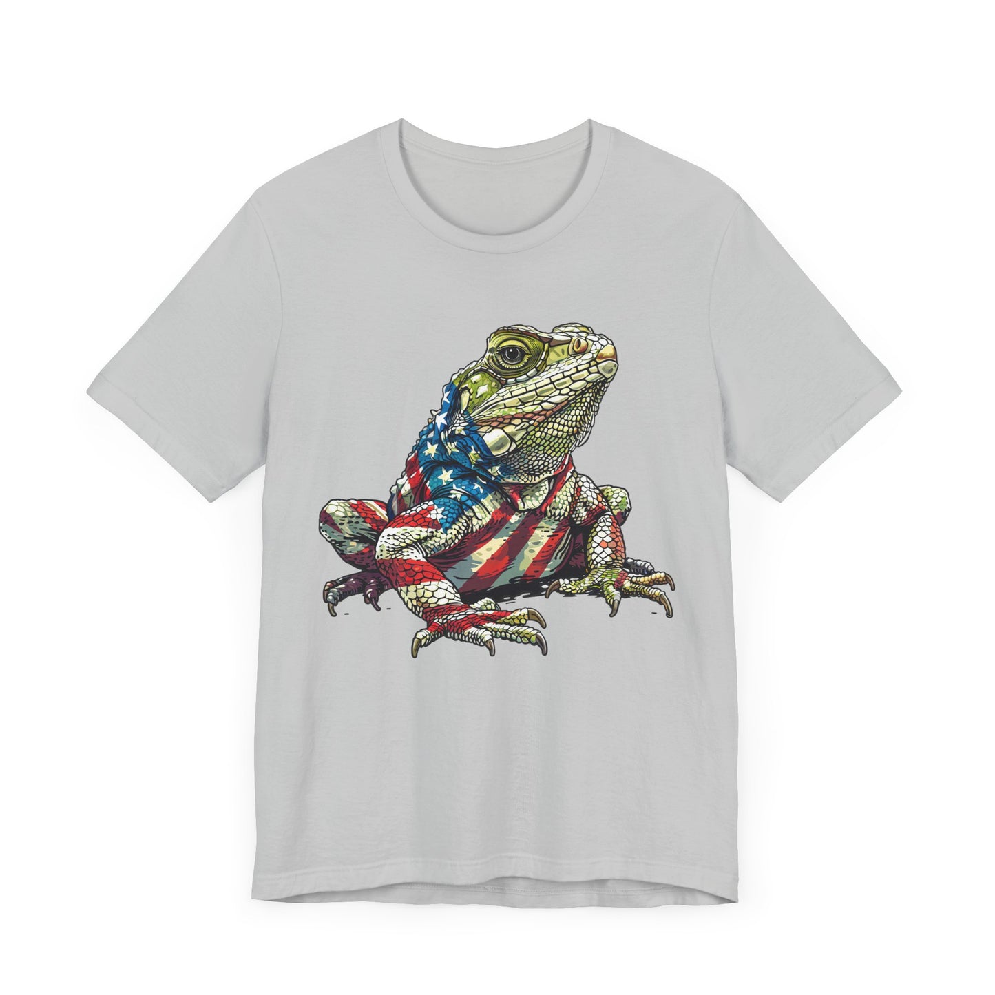American Iquana Unisex Jersey Tee - Casual Everyday Wear - Great for Reptile Lovers