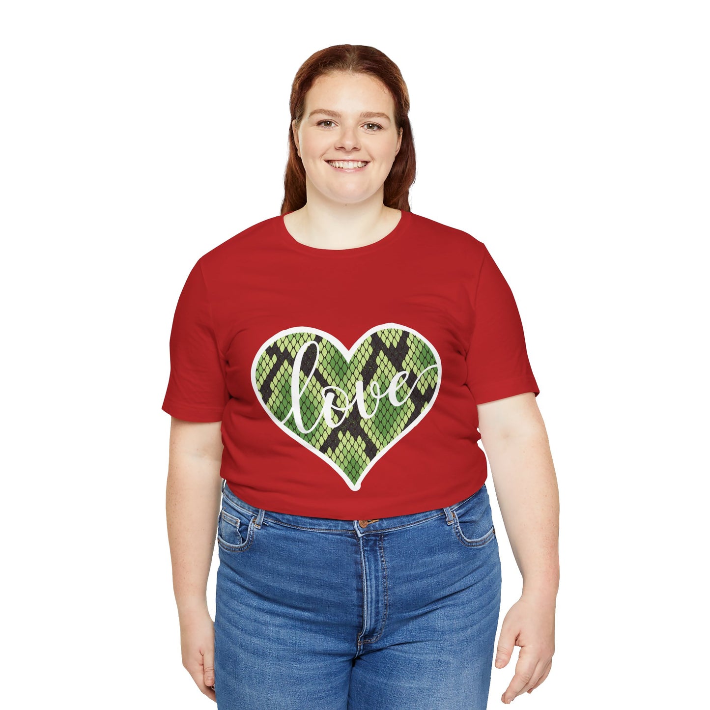 Love Scales Unisex Jersey Tee - Casual Everyday Wear - Great for Reptile Lovers