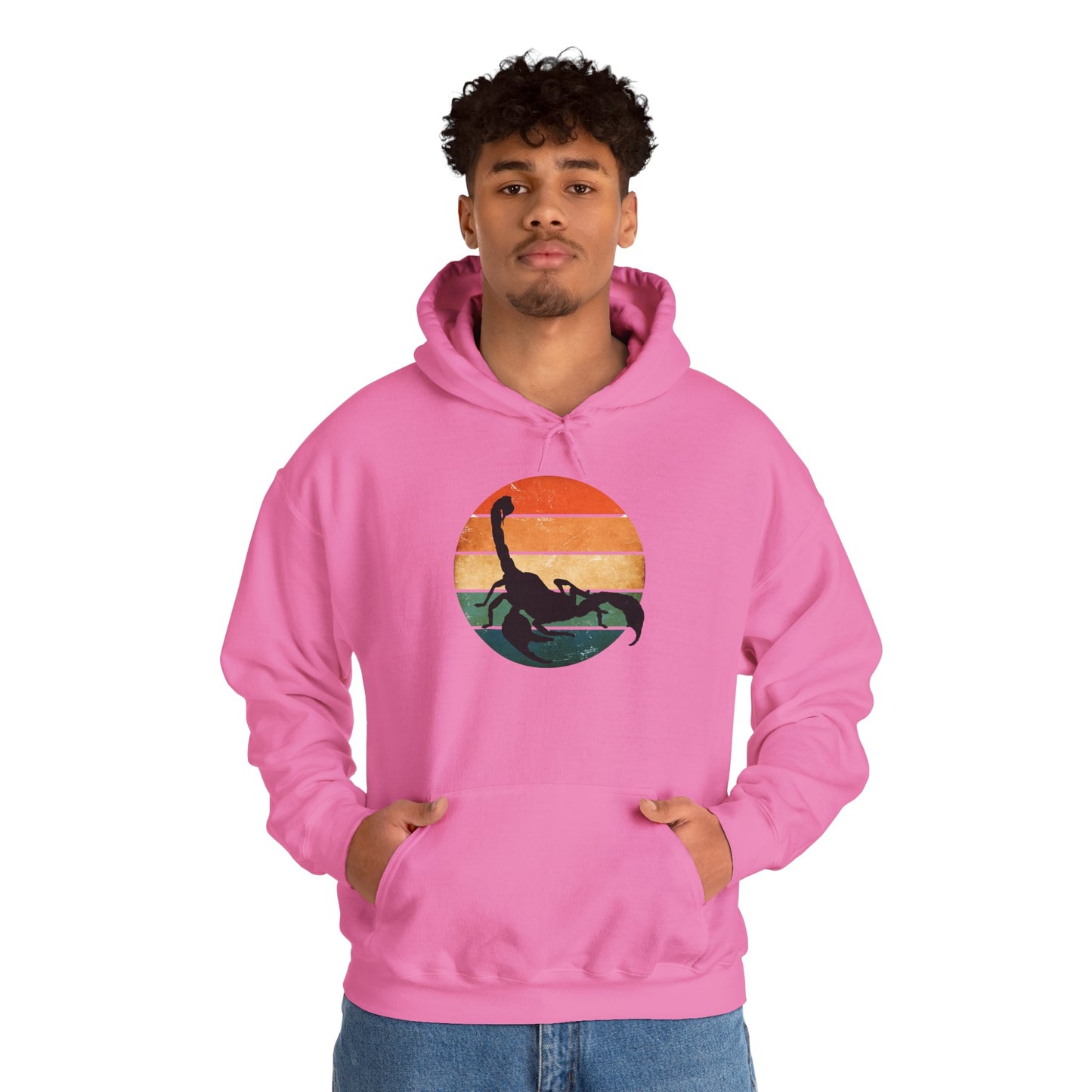 Scorpion Unisex Hooded Sweatshirt with Bold Print - Great for Reptile Lovers