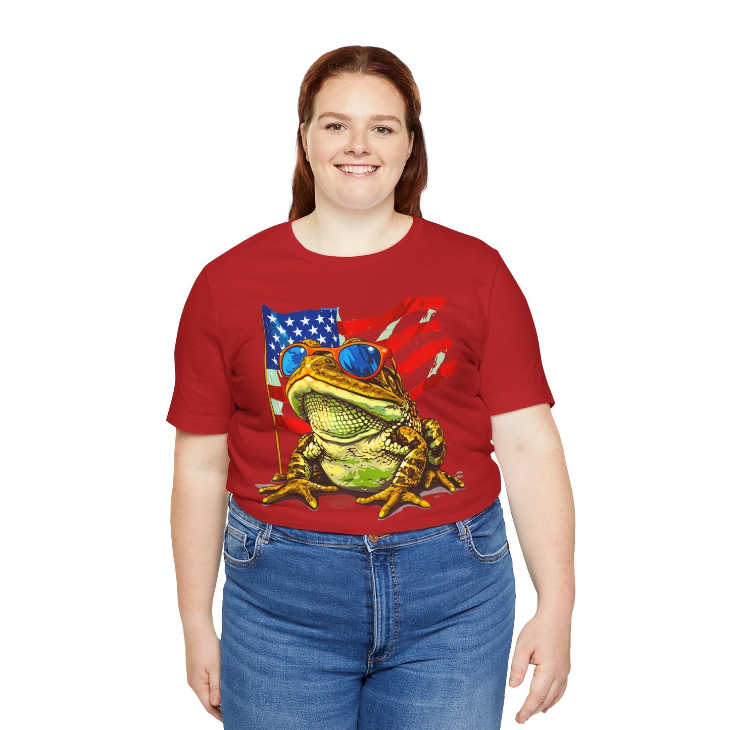 American Toad Unisex Jersey Tee - Casual Everyday Wear - Great for Reptile Lovers