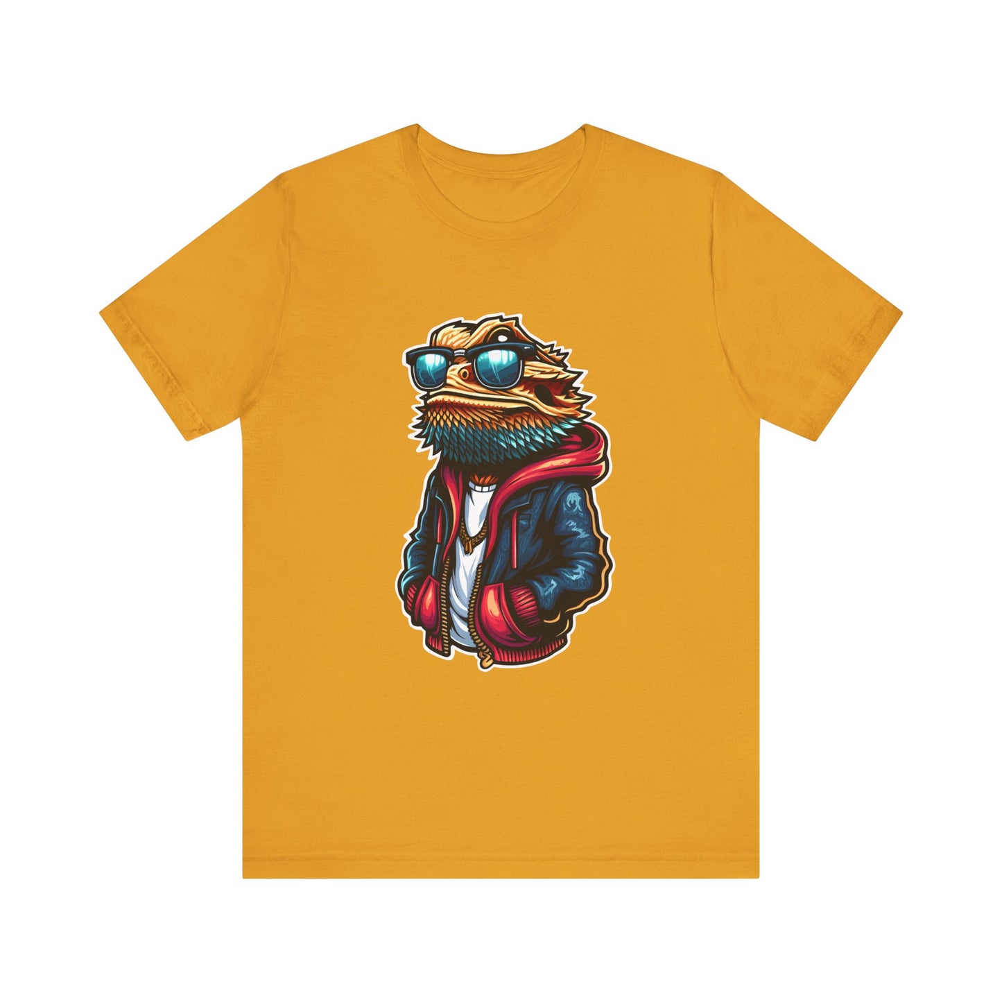 Cool Beardie Unisex Jersey Tee - Casual Everyday Wear - Great for Reptile Lovers
