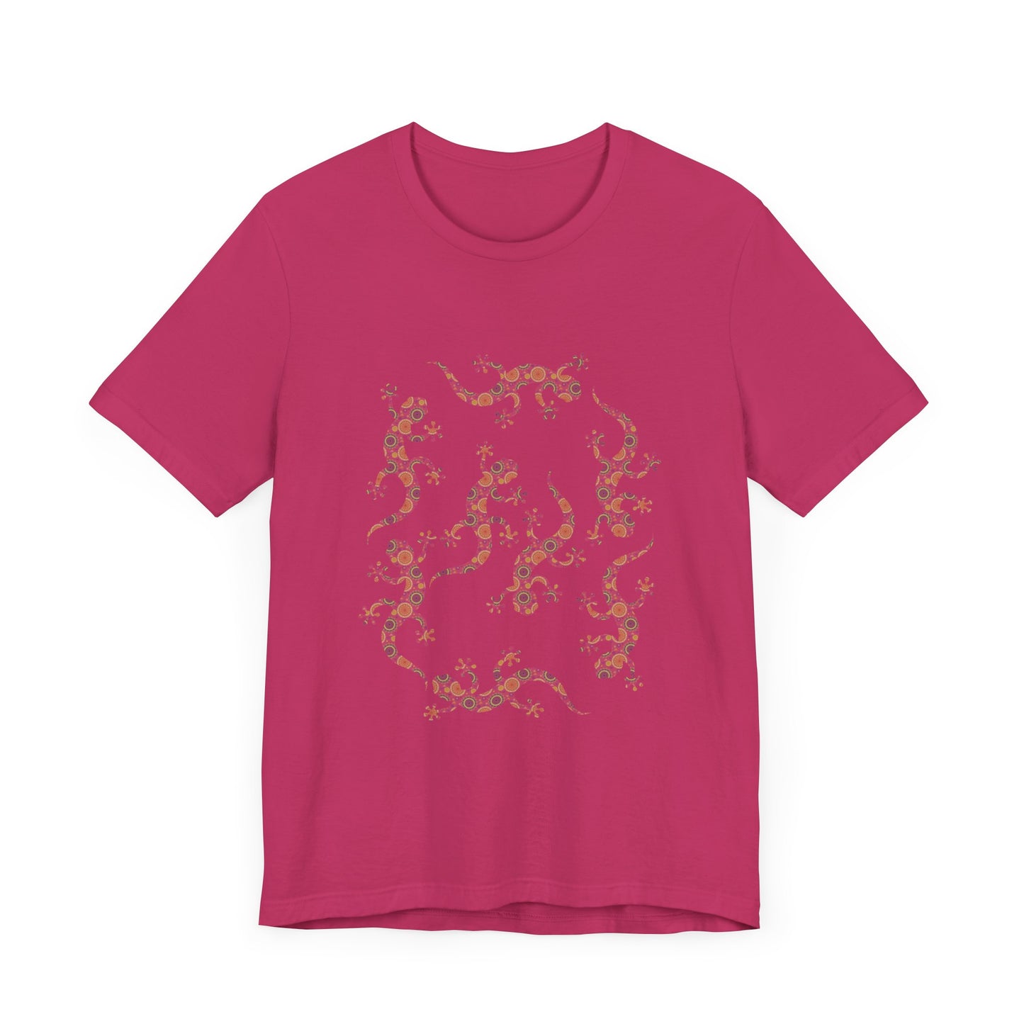 Lots of Geckos Unisex Jersey Tee - Casual Everyday Wear - Great for Reptile Lovers