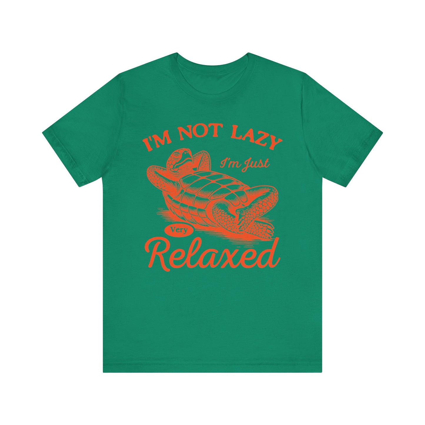 "I'm Not Lazy" Unisex Jersey Tee - Casual Everyday Wear - Great for Reptile Lovers