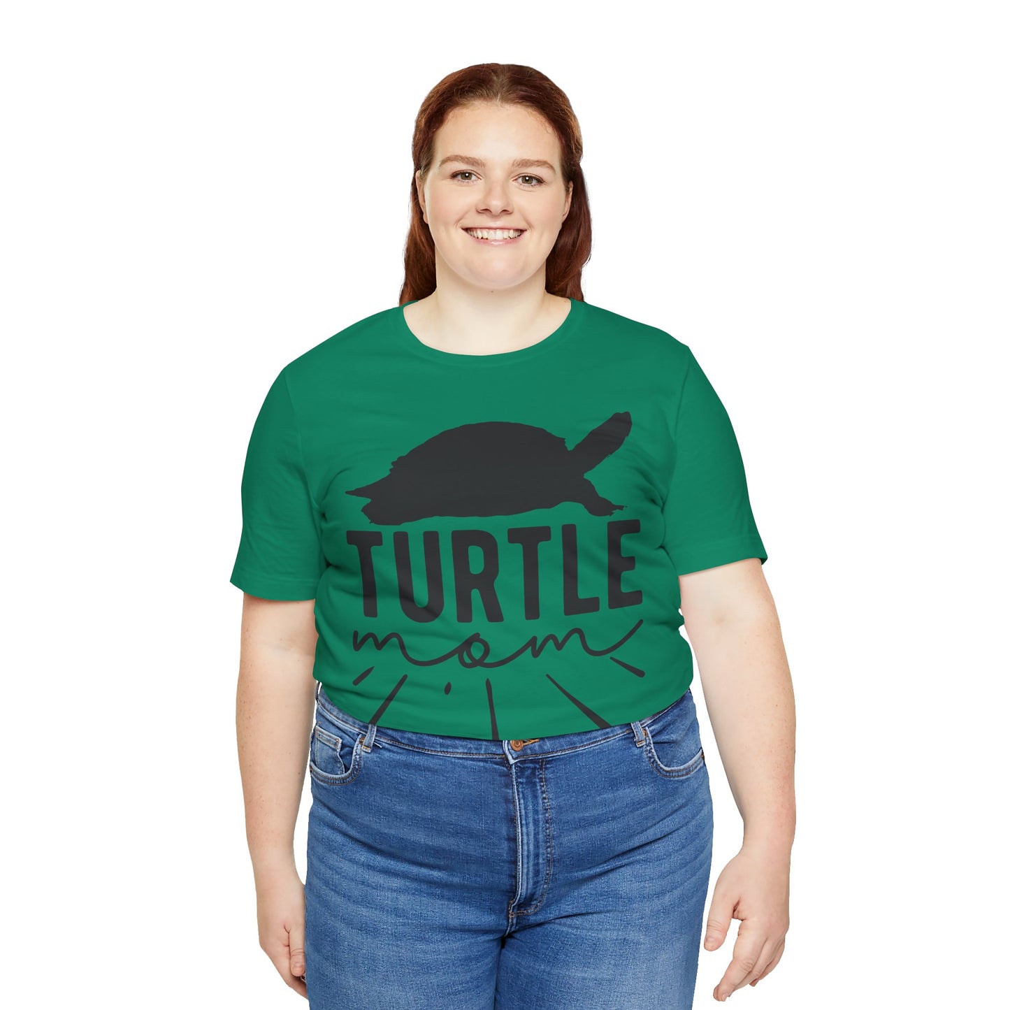 Turtle Mom Unisex Jersey Tee - Casual Everyday Wear - Great for Reptile Lovers